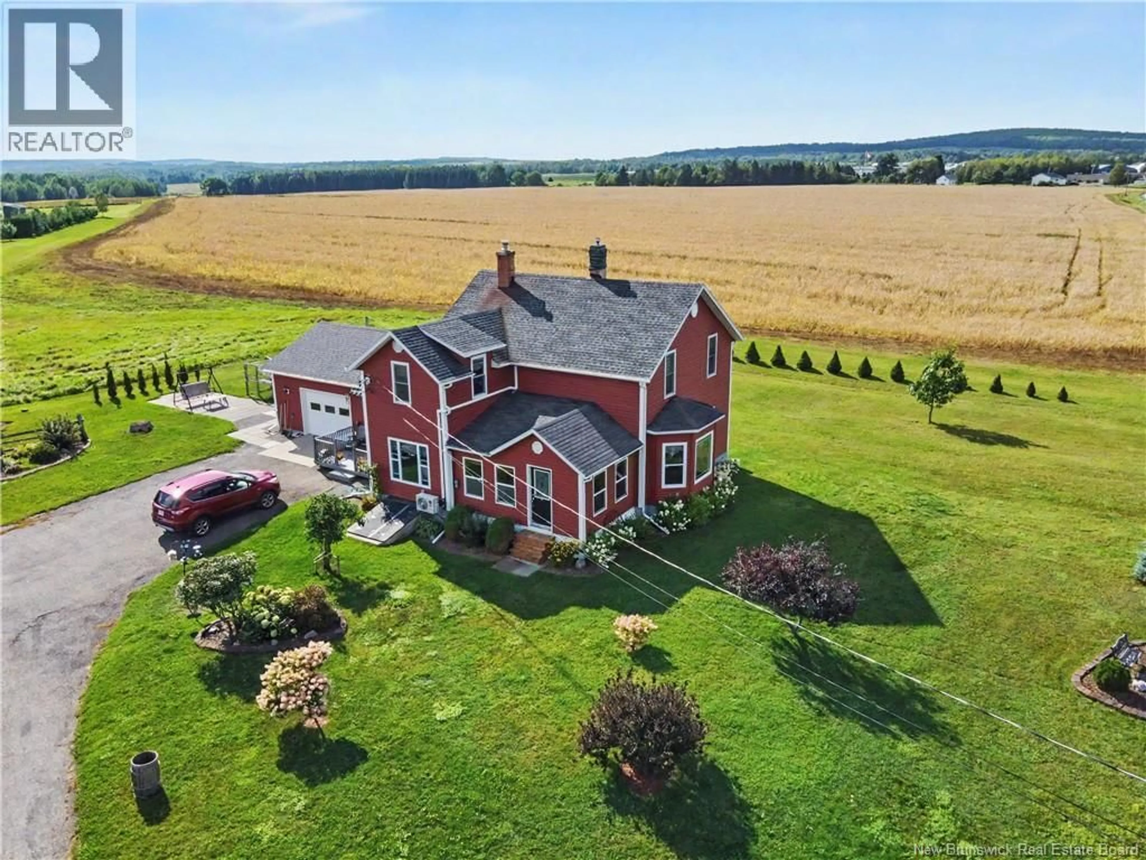 A pic from outside/outdoor area/front of a property/back of a property/a pic from drone, unknown for 215 ROUTE 560, Jacksonville New Brunswick E7M3E6