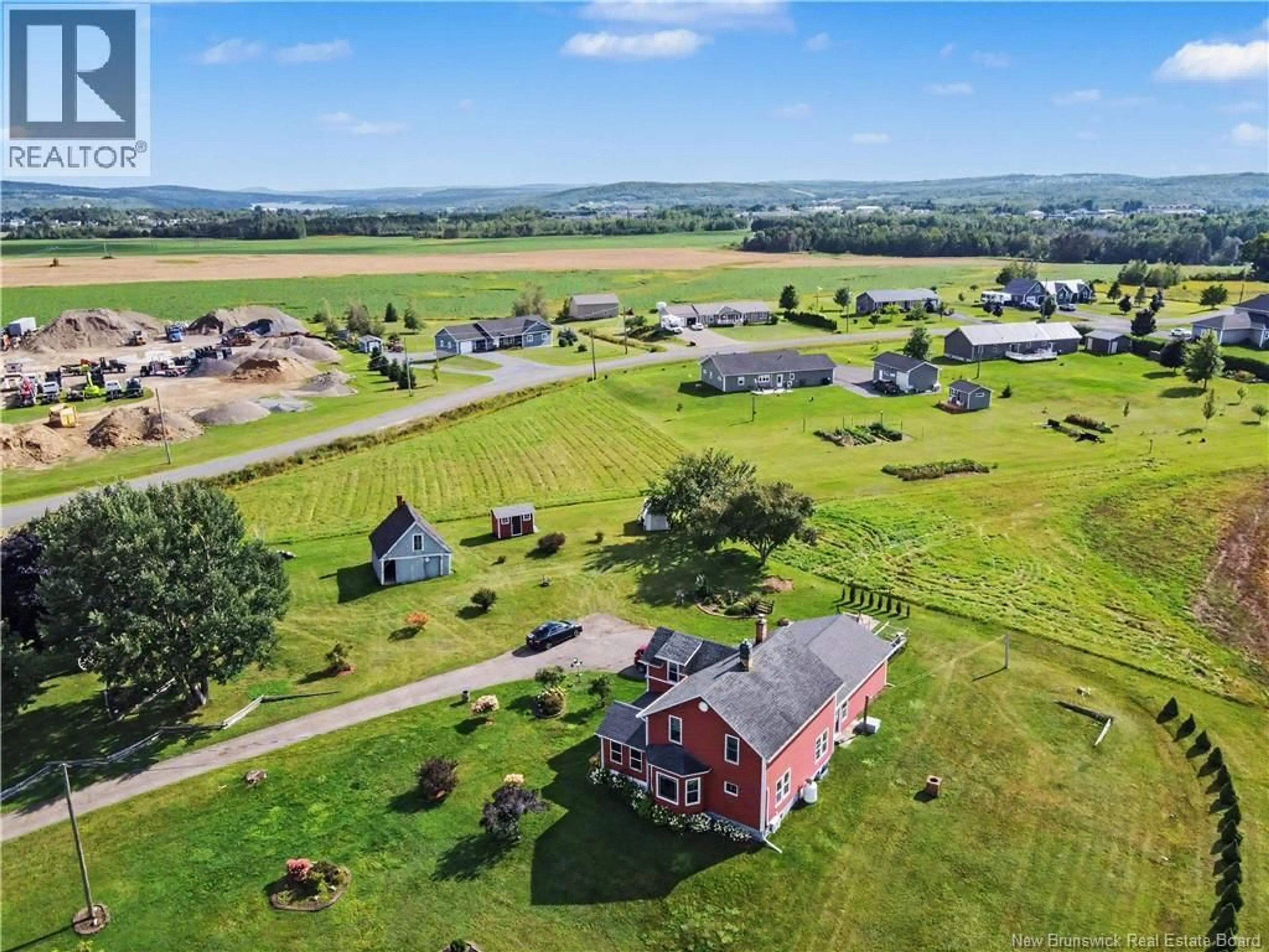 A pic from outside/outdoor area/front of a property/back of a property/a pic from drone, mountain view for 215 ROUTE 560, Jacksonville New Brunswick E7M3E6