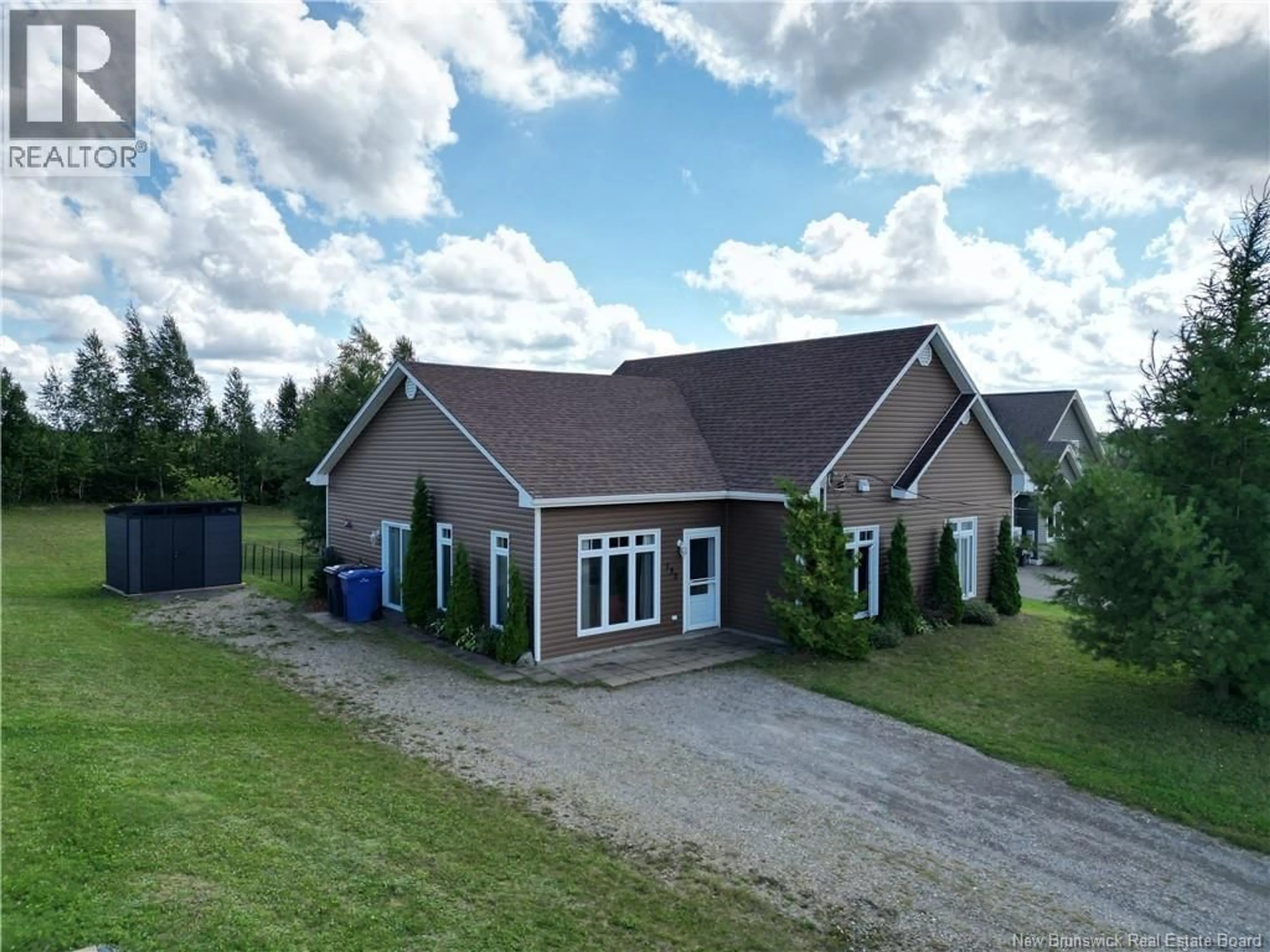 A pic from outside/outdoor area/front of a property/back of a property/a pic from drone, unknown for 132 DES ÉRABLES STREET, Drummond New Brunswick E3Y3Y7