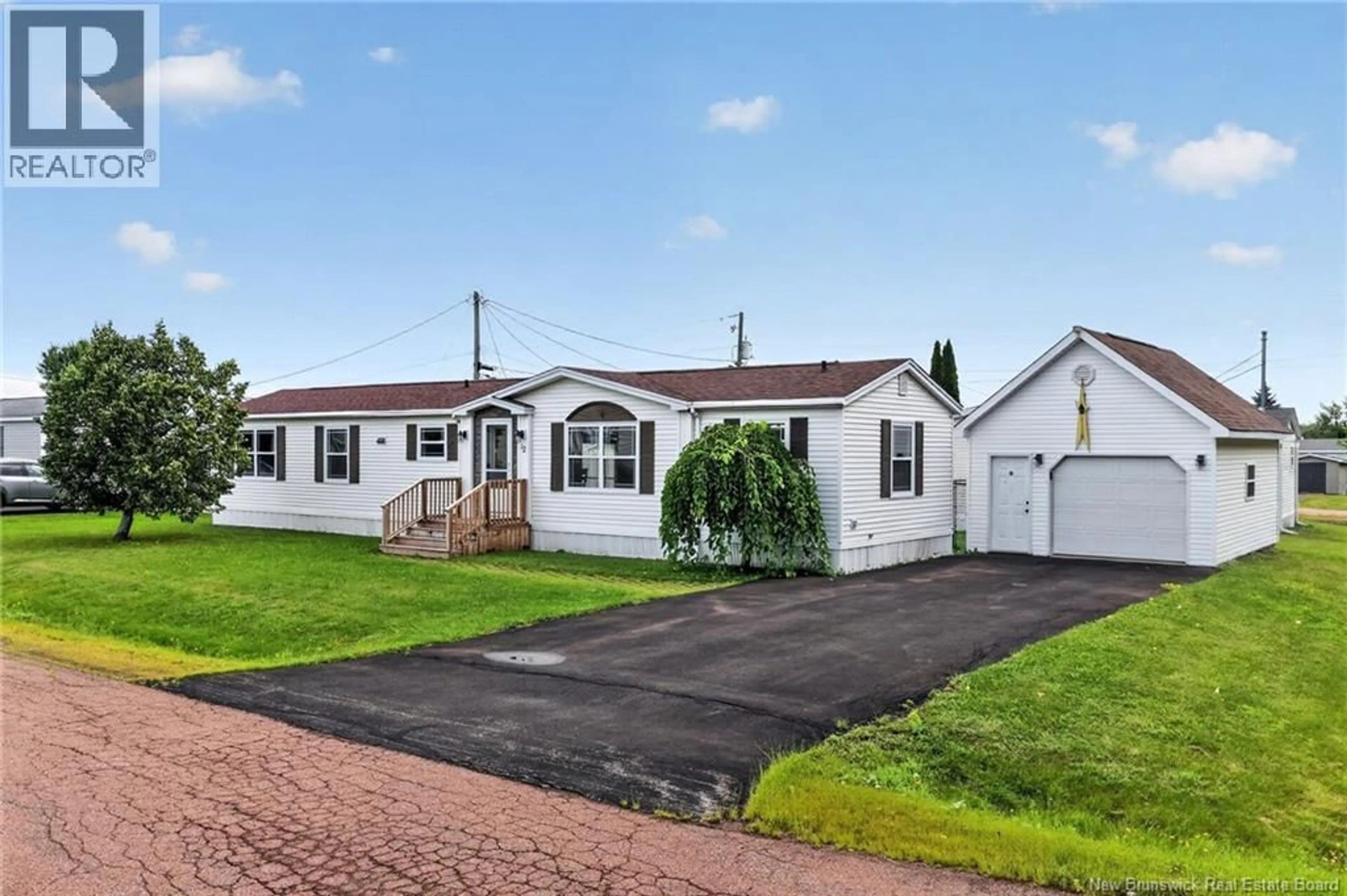 Home with vinyl exterior material, street for 12 MARTIGNY STREET, Moncton New Brunswick E1H3E6