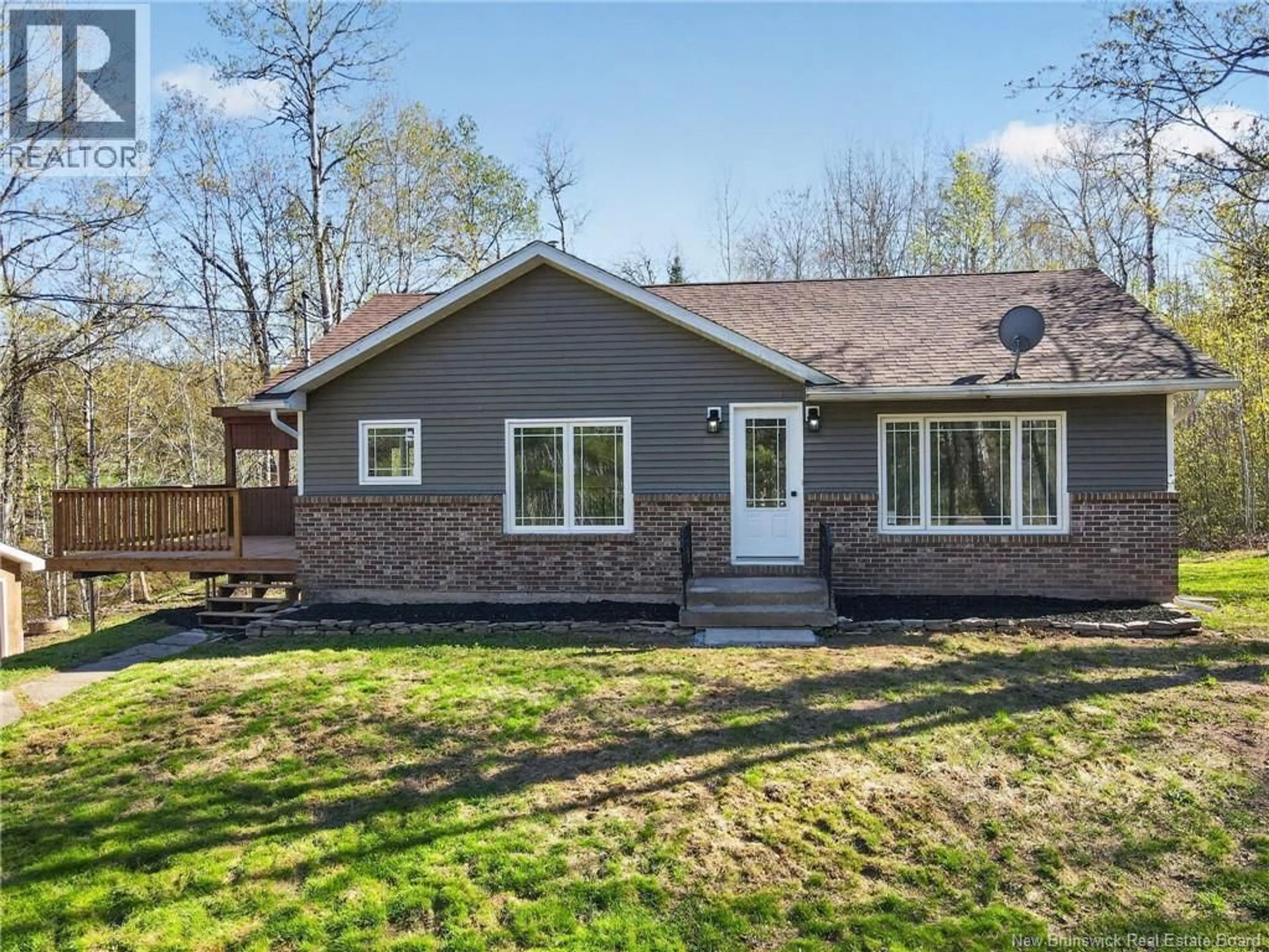 Home with vinyl exterior material, street for 4075 ROUTE 910, Shenstone New Brunswick E4H4G6