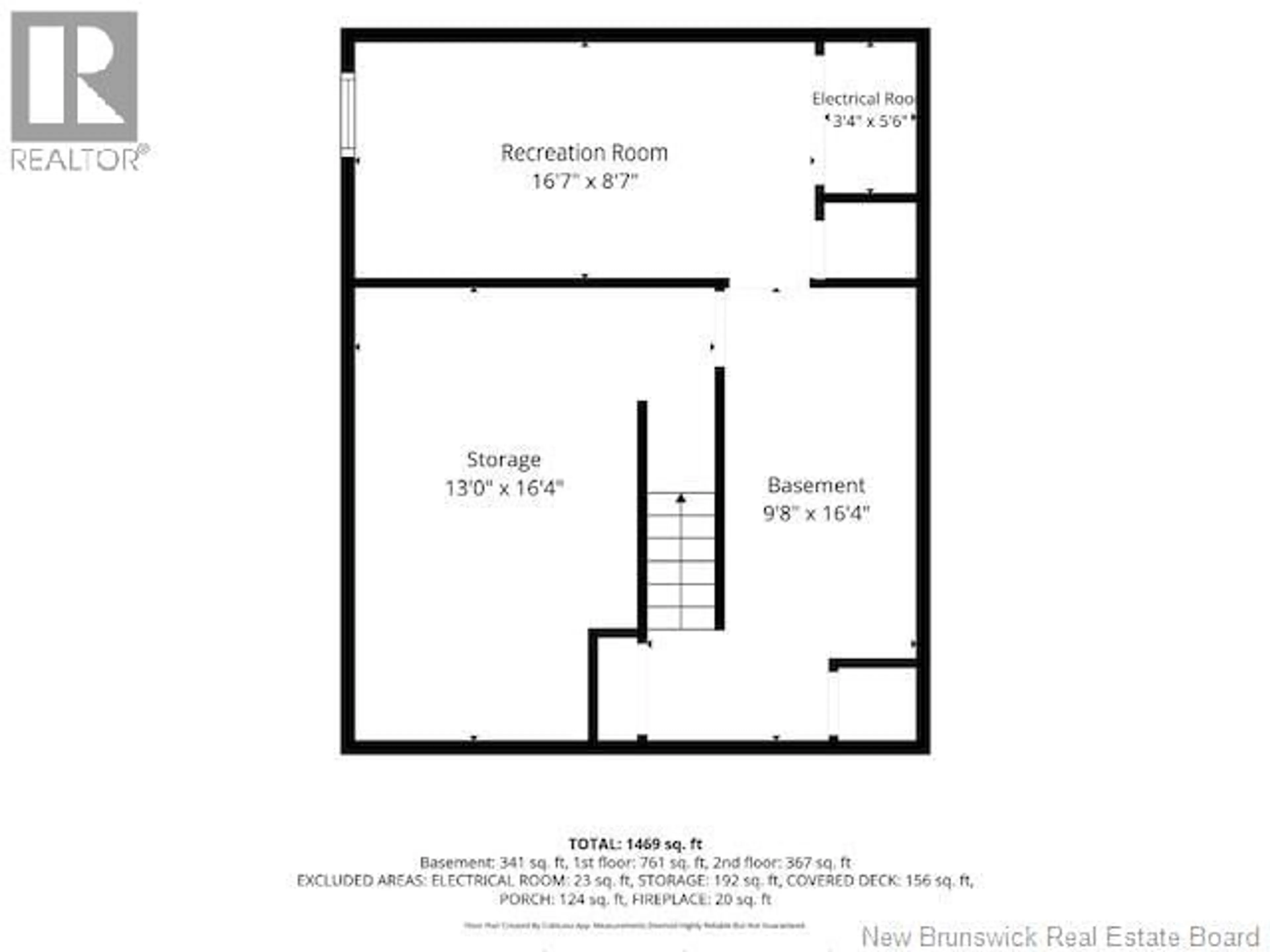 Floor plan for 87 VANIER STREET, Campbellton New Brunswick E3N1T8