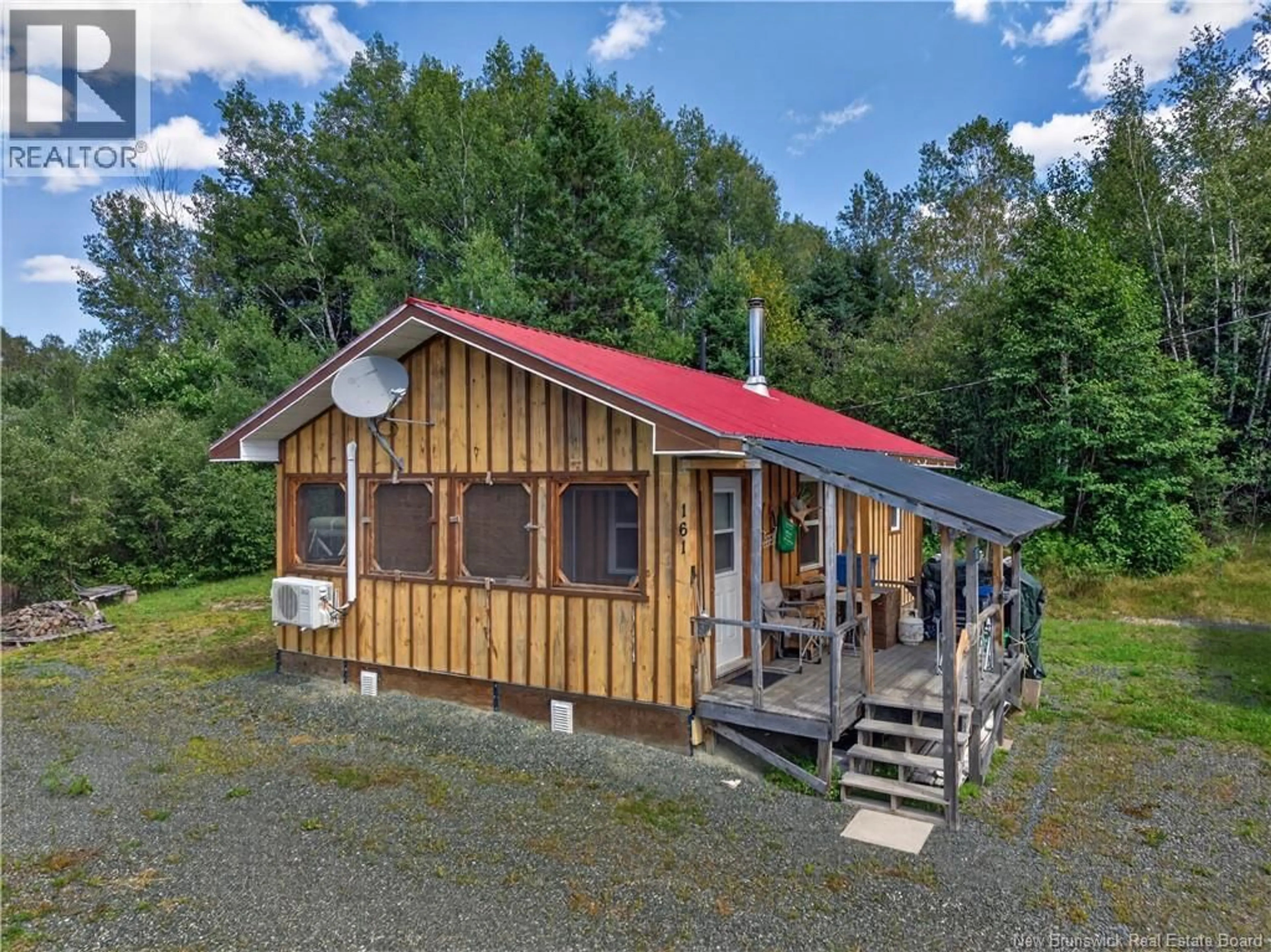 A pic from outside/outdoor area/front of a property/back of a property/a pic from drone, unknown for 161 KENNA ROAD, Alnwick New Brunswick E1V0M4