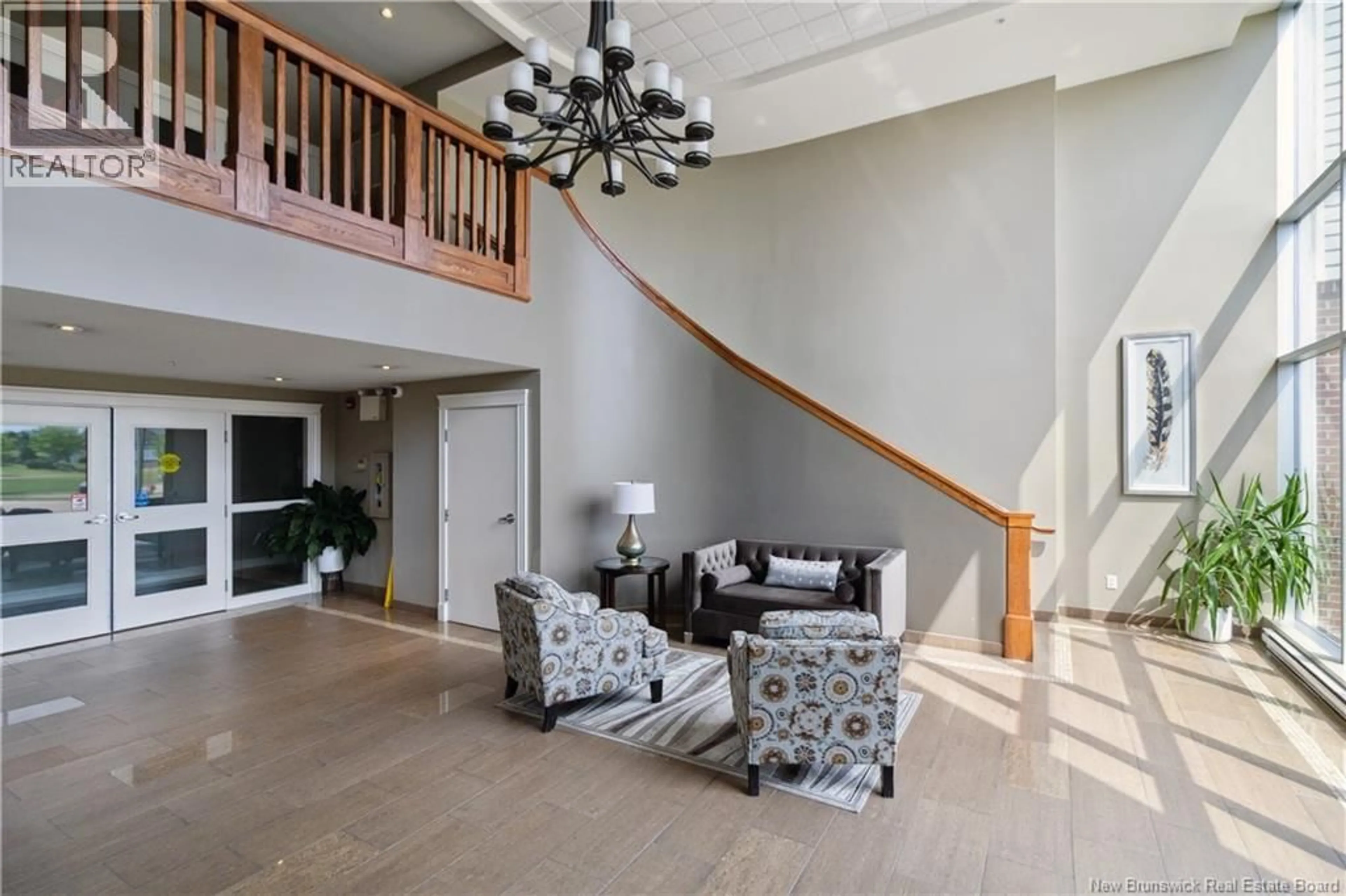 Indoor foyer for 208 - 185 ROYAL OAKS BOULEVARD, Moncton New Brunswick E1H2P7