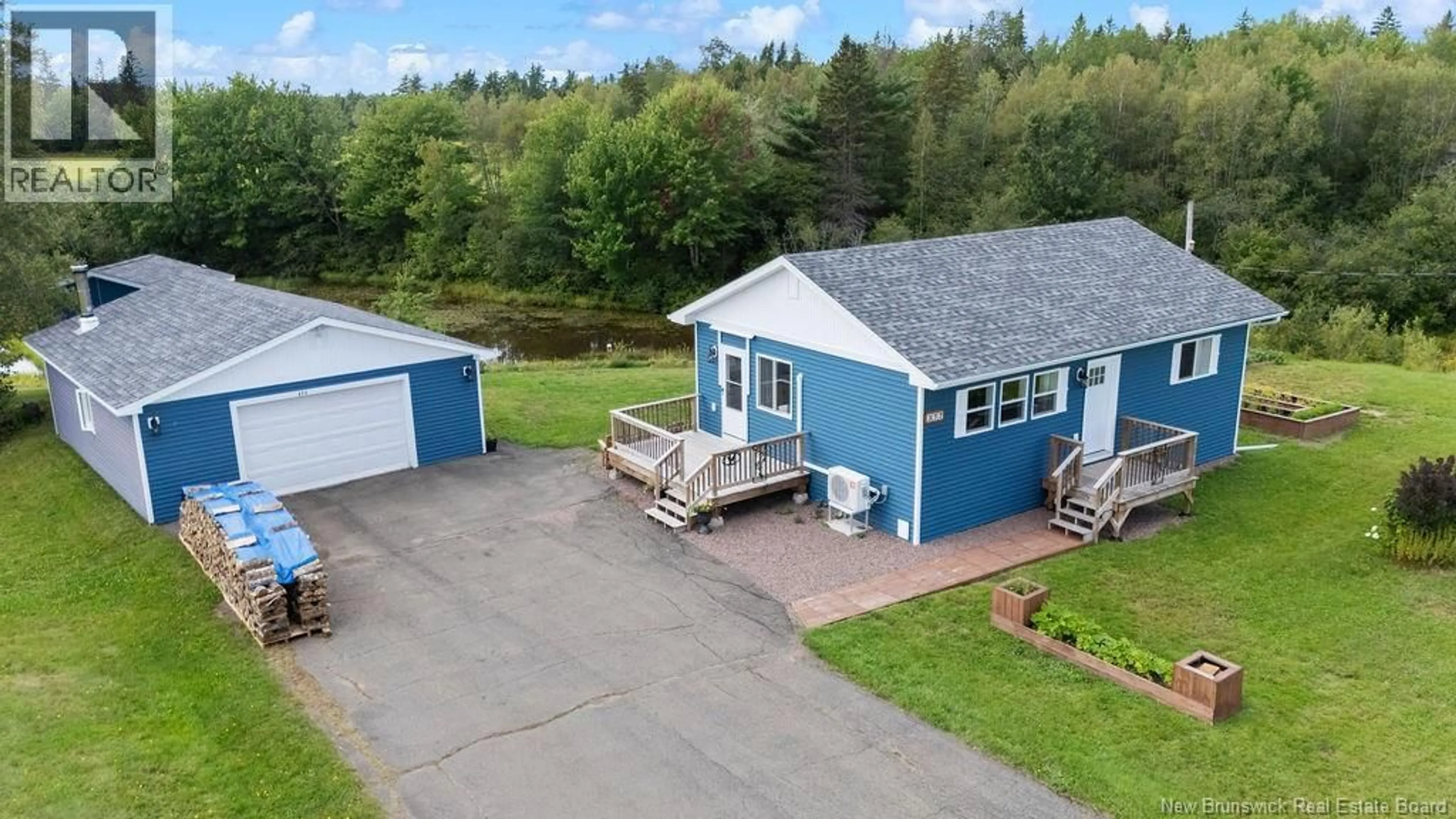 A pic from outside/outdoor area/front of a property/back of a property/a pic from drone, unknown for 377 ABOUJAGANE ROAD, Haute-Aboujagane New Brunswick E4P5M1
