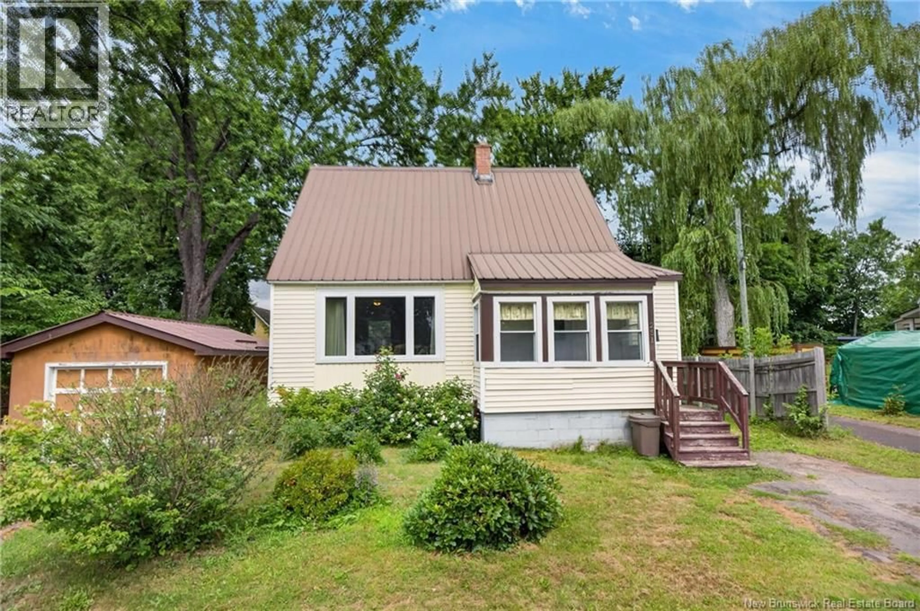 Home with vinyl exterior material, street for 251 CARNEY STREET, Devon New Brunswick E3A3A3