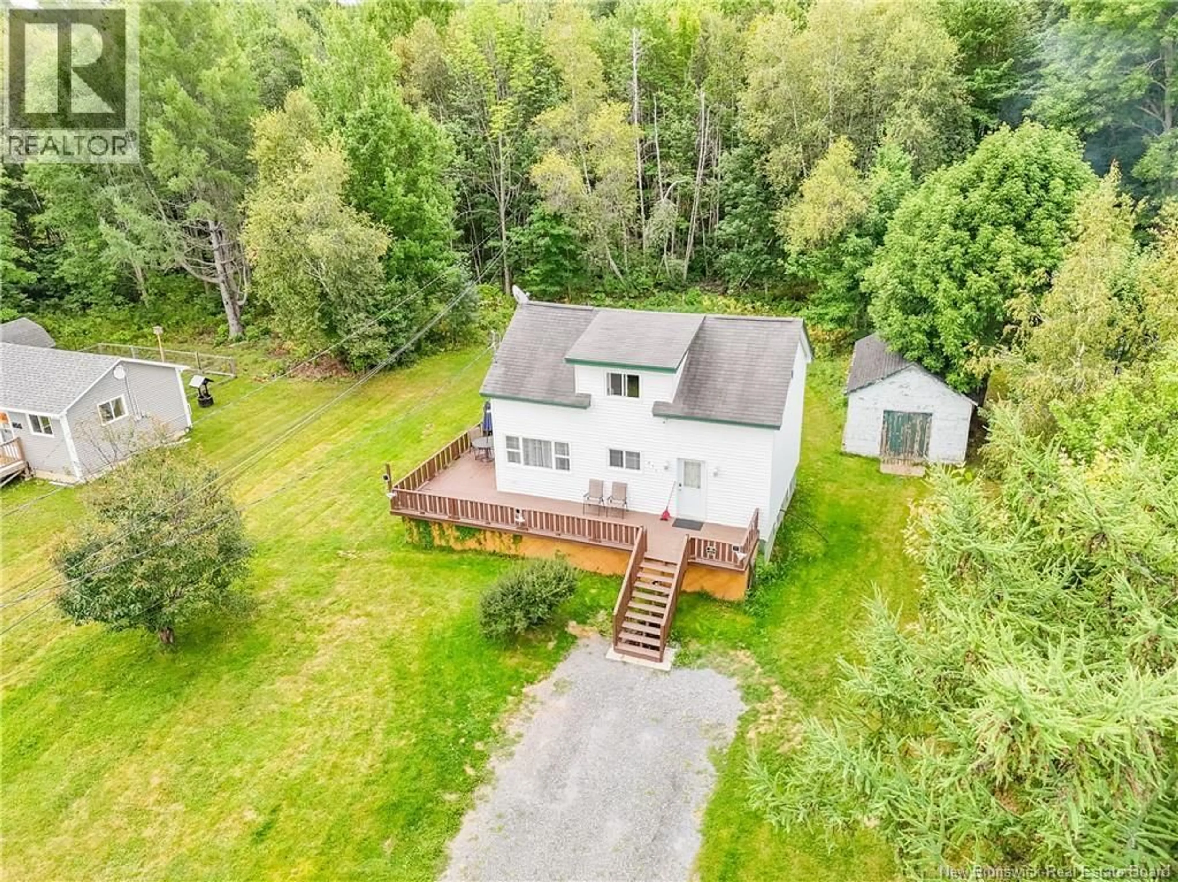 A pic from outside/outdoor area/front of a property/back of a property/a pic from drone, unknown for 454 ROUTE 102, Burton New Brunswick E2V3J9