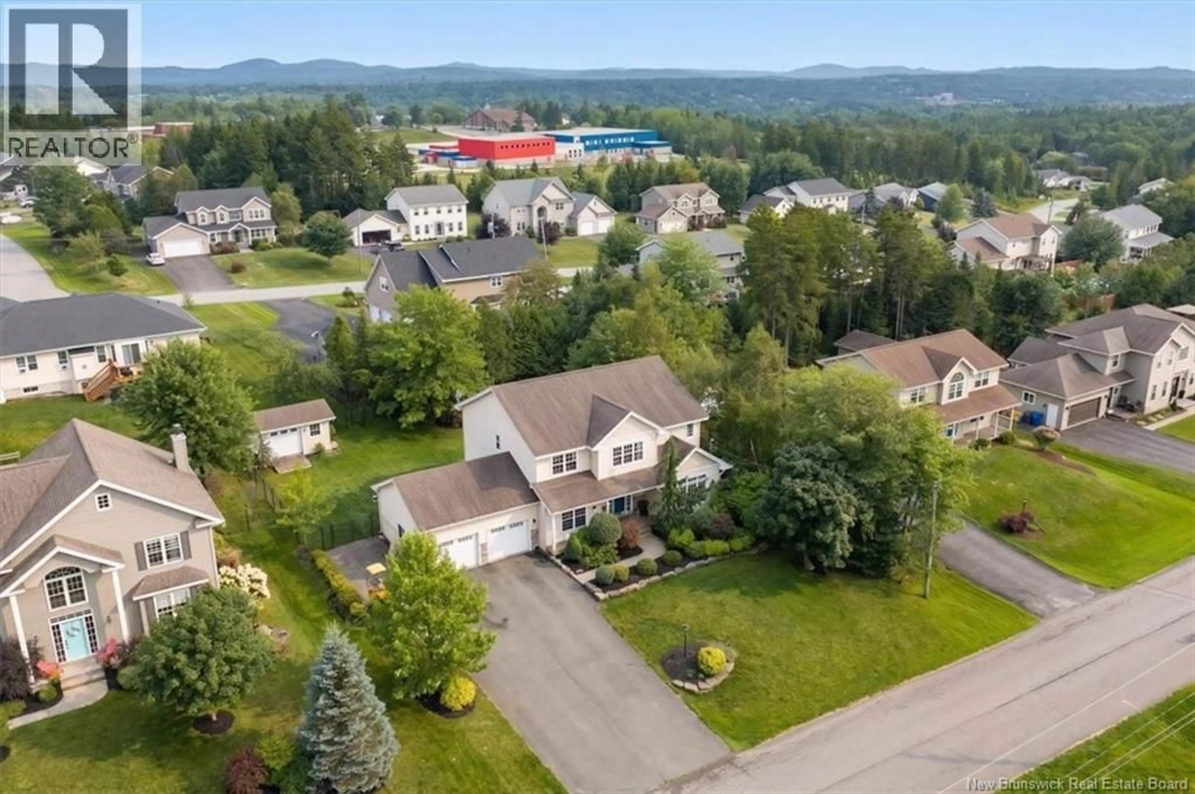 A pic from outside/outdoor area/front of a property/back of a property/a pic from drone, mountain view for 38 SHORNECLIFF DRIVE, Quispamsis New Brunswick E2E6G2