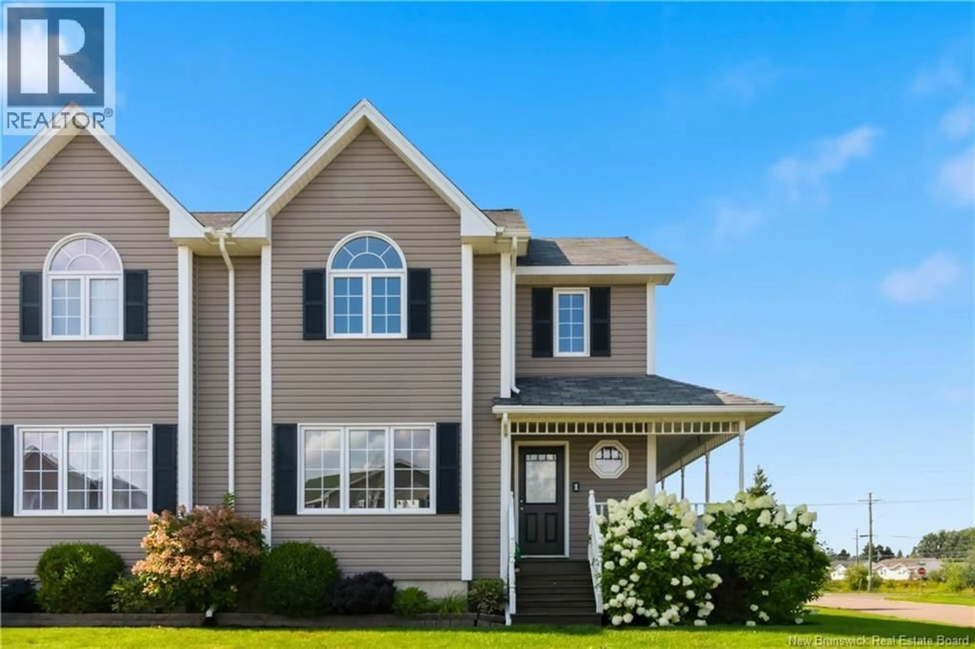 Home with vinyl exterior material, water/lake/river/ocean view for 1 DALTON STREET, Riverview New Brunswick E1B0G8