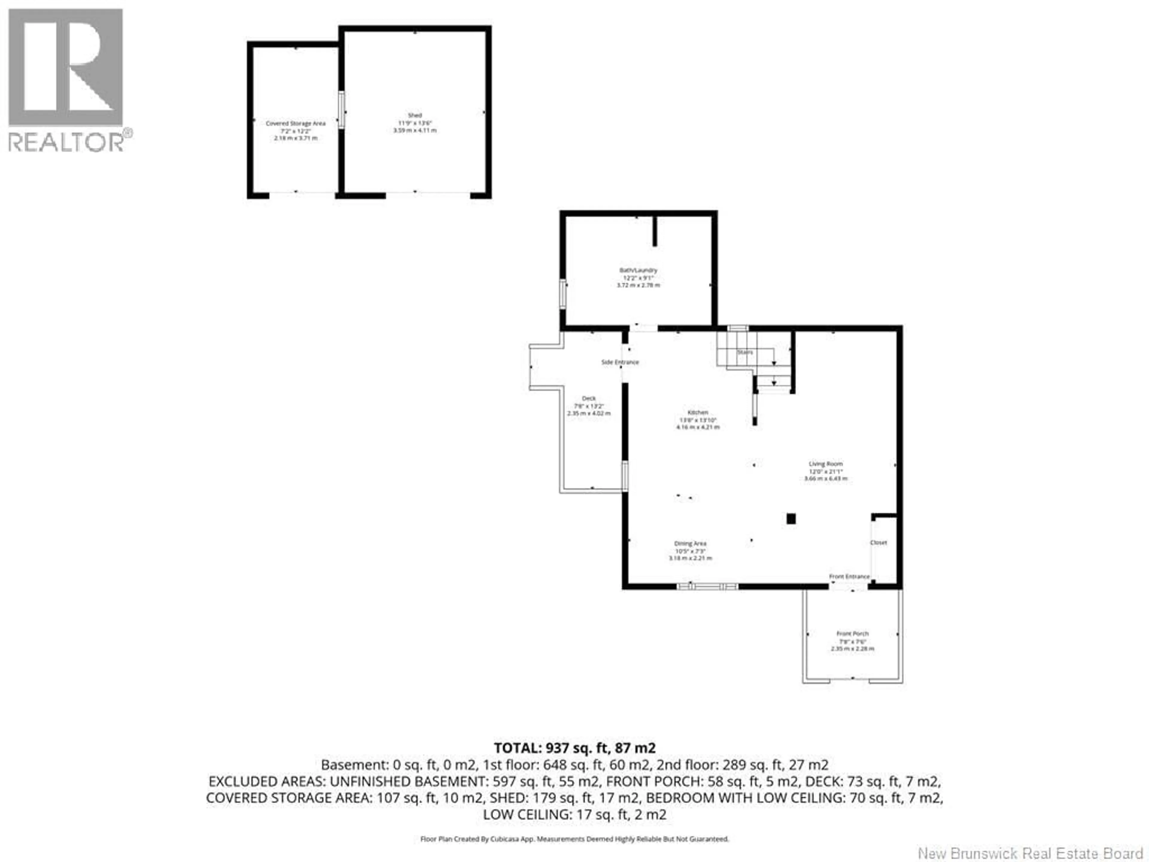 Floor plan for 94 PRINCIPALE STREET, Eel River Crossing New Brunswick E8E1T1