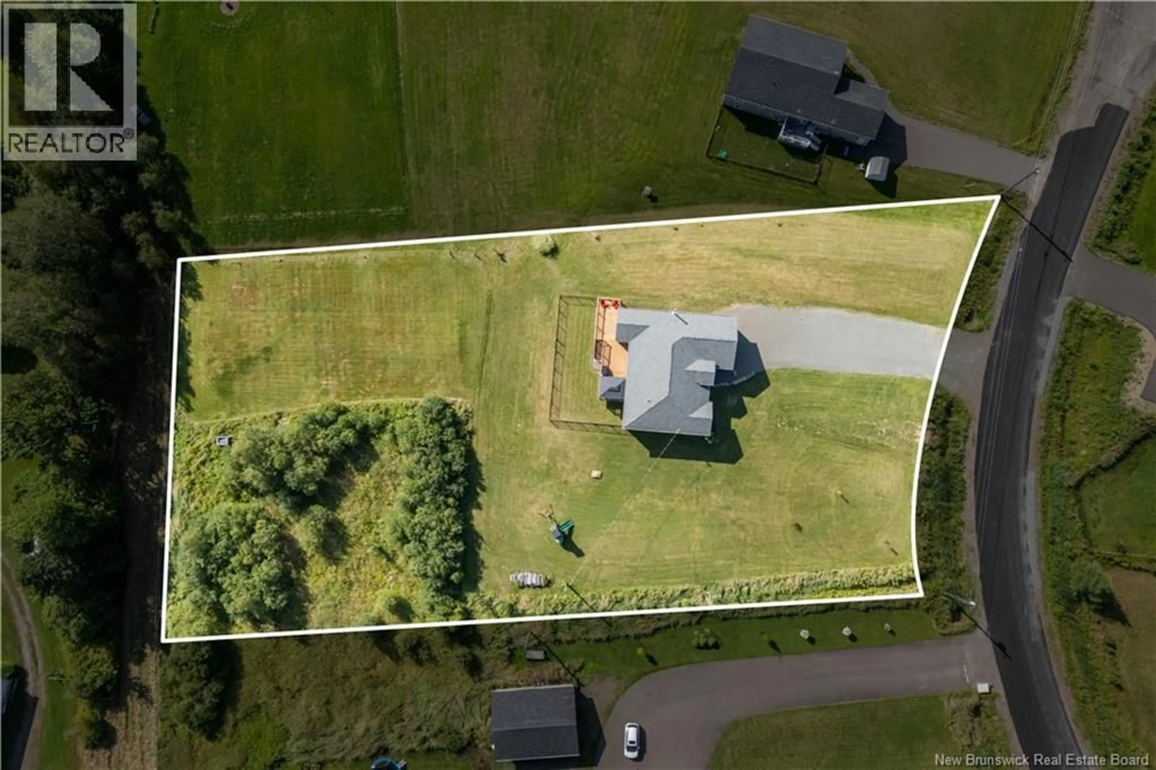 A pic from outside/outdoor area/front of a property/back of a property/a pic from drone, unknown for 6 TUCKER STREET, Upper Coverdale New Brunswick E1J0B4