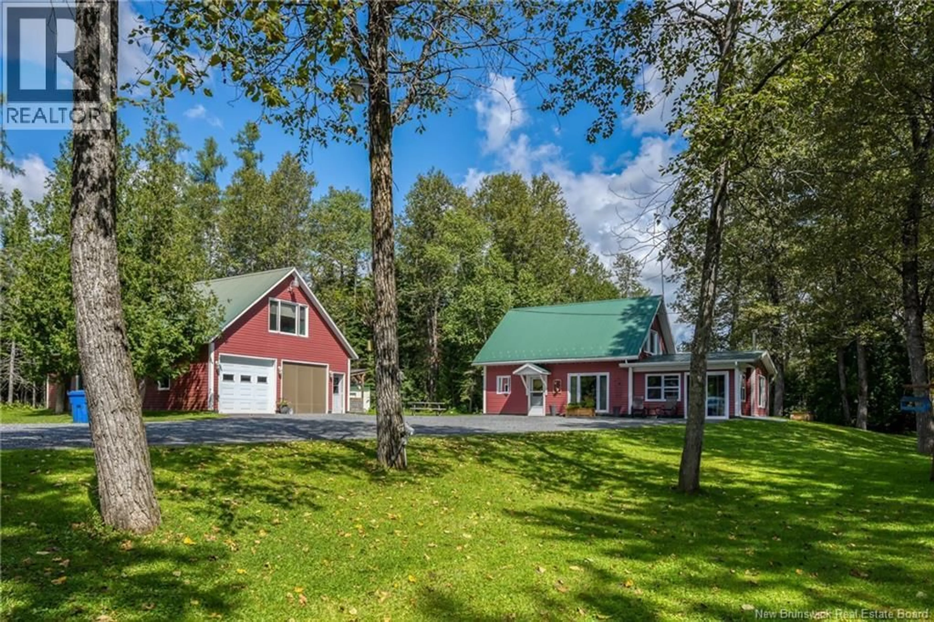A pic from outside/outdoor area/front of a property/back of a property/a pic from drone, unknown for 38 CH CAMP, DSL de Drummond/DSL of Drummond New Brunswick E3Y3X9