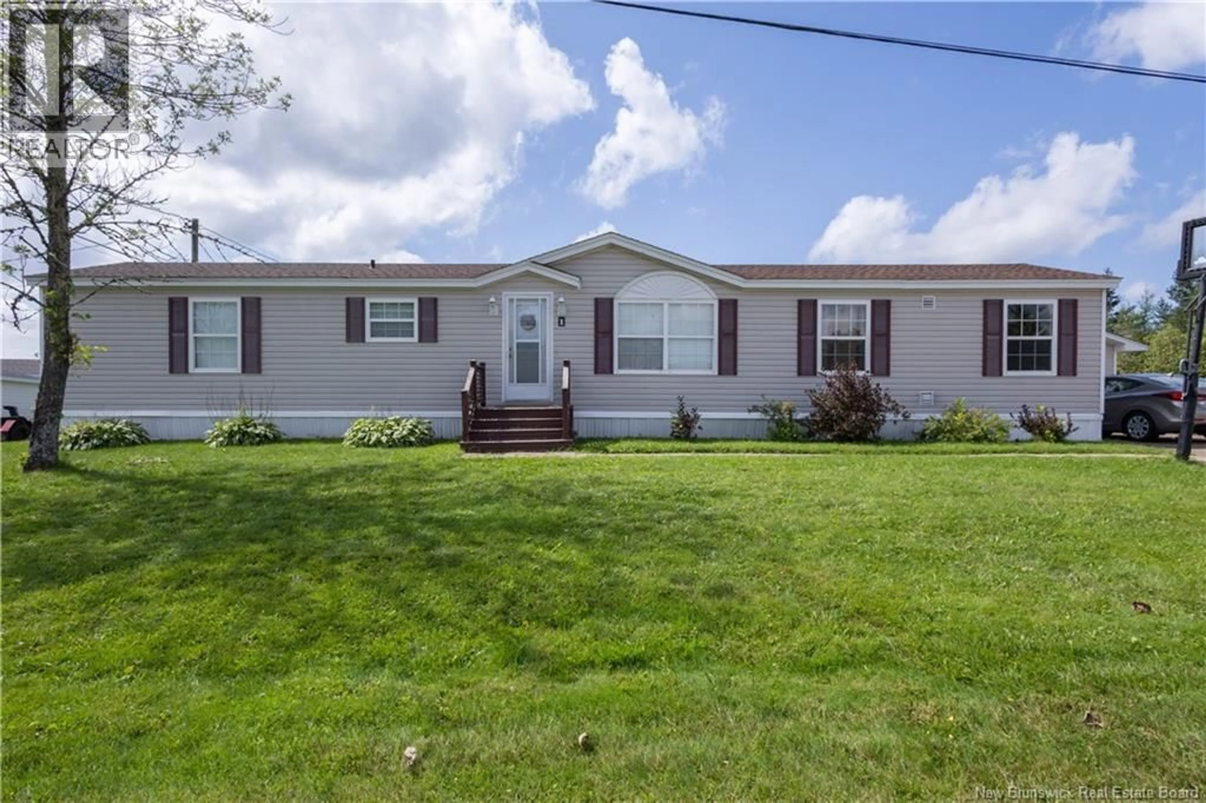 Home with vinyl exterior material, street for 1 INGLEWOOD STREET, Moncton New Brunswick E1H3K5