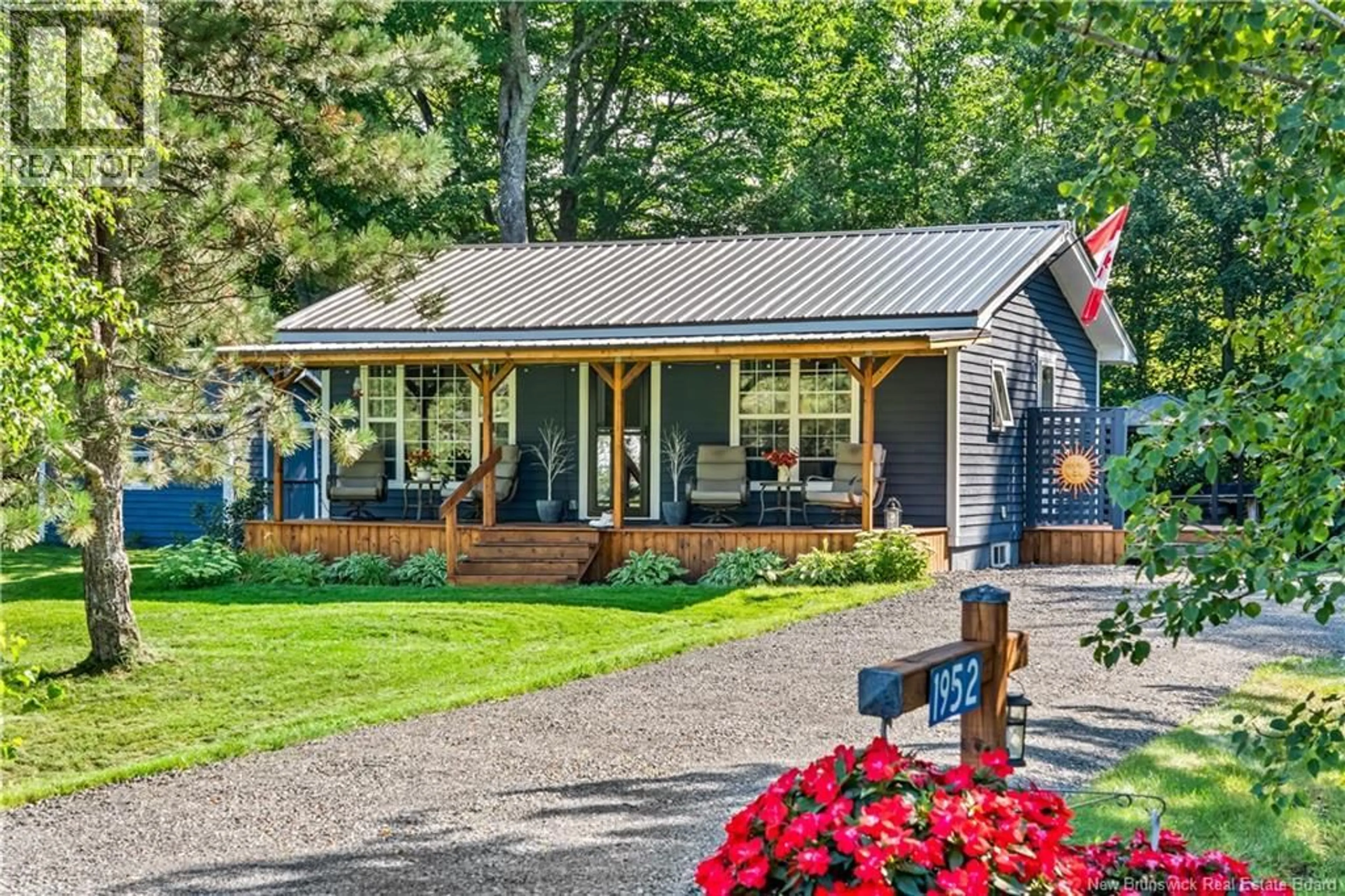 Home with vinyl exterior material, street for 1952 ROUTE 530, Grande-Digue New Brunswick E4R5M1