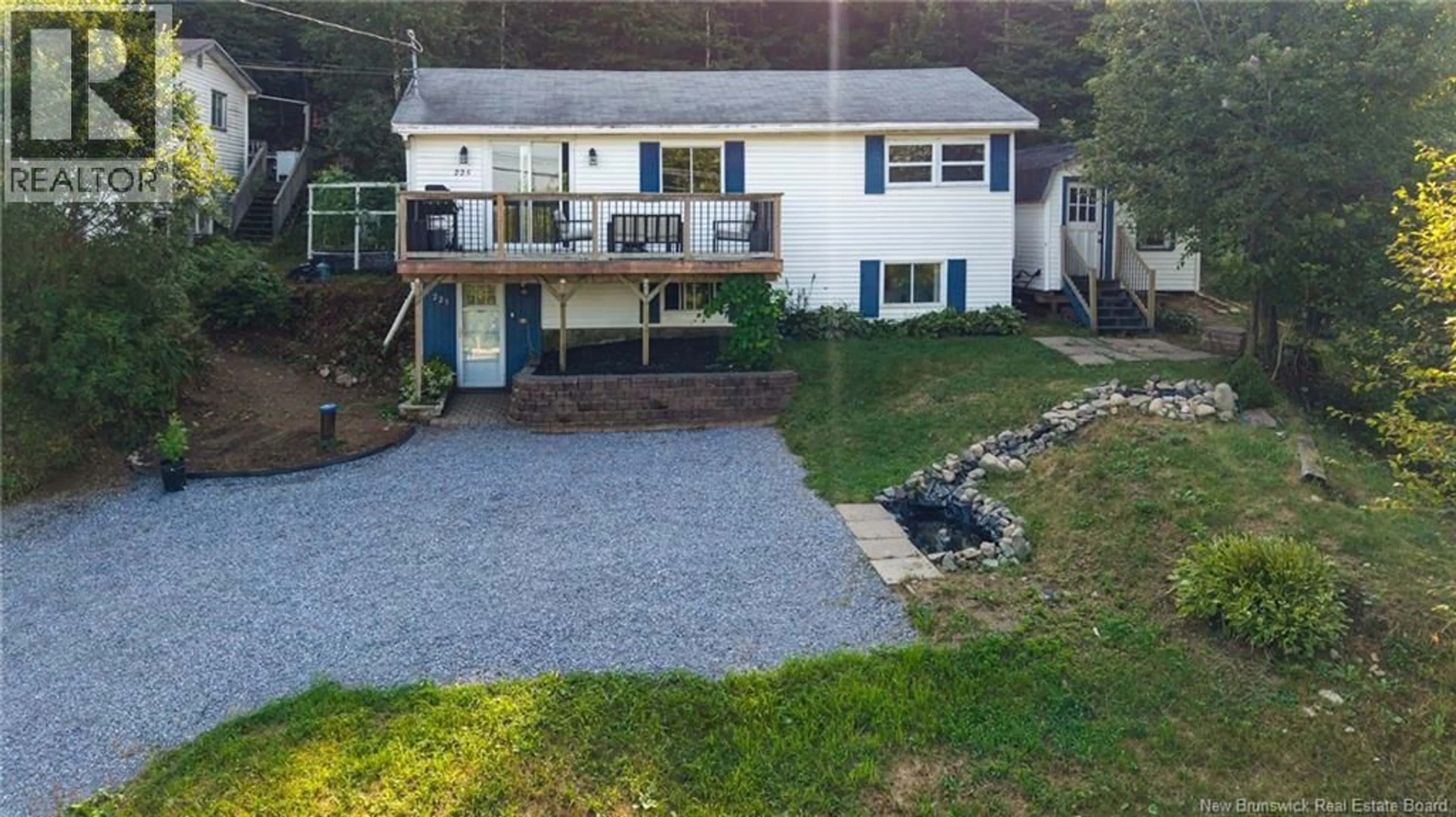 A pic from outside/outdoor area/front of a property/back of a property/a pic from drone, unknown for 225 WOOLASTOOK DRIVE, Grand Bay-Westfield New Brunswick E5K1S7