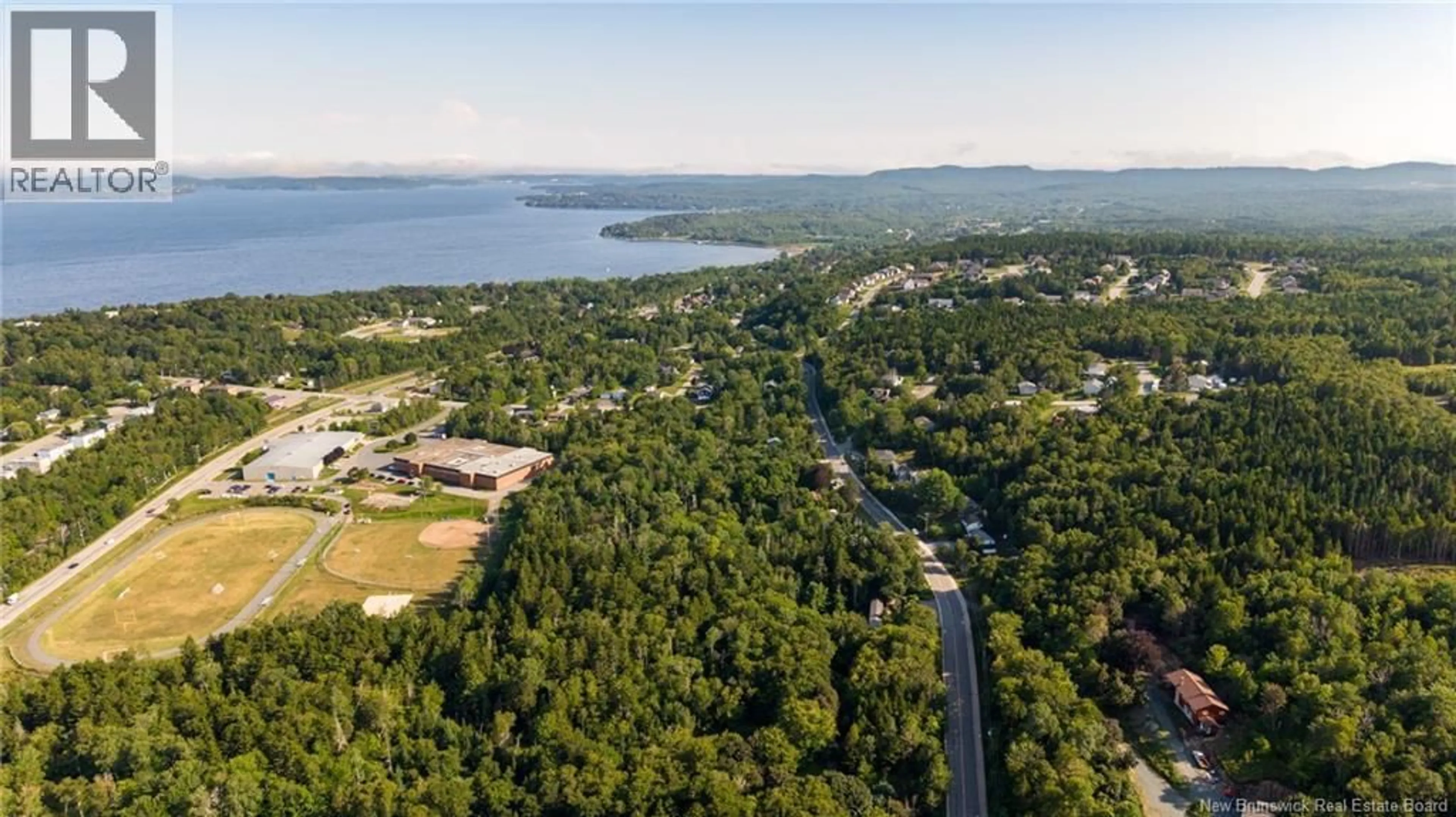 A pic from outside/outdoor area/front of a property/back of a property/a pic from drone, water/lake/river/ocean view for 225 WOOLASTOOK DRIVE, Grand Bay-Westfield New Brunswick E5K1S7