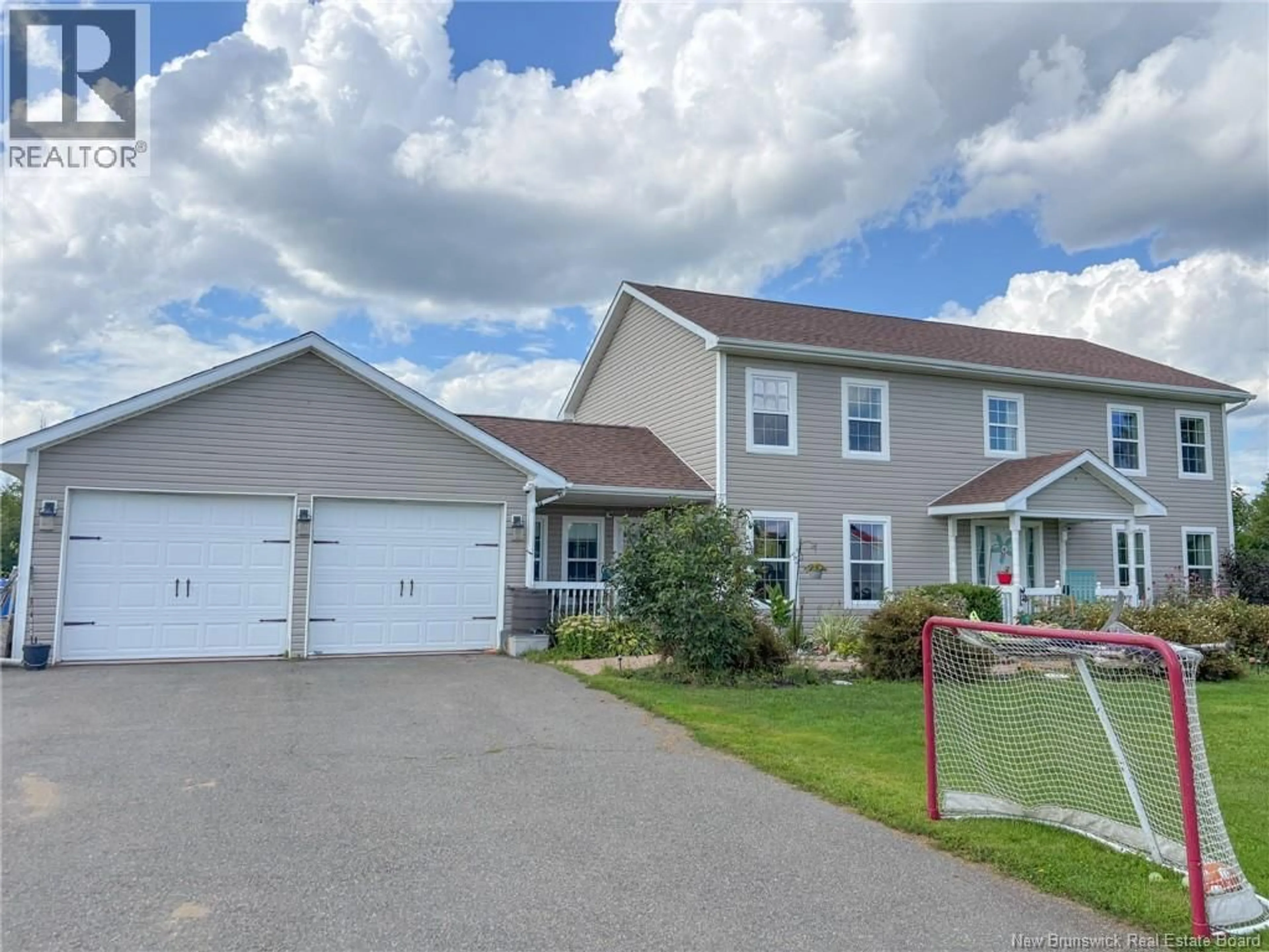 Home with vinyl exterior material, street for 36 SEWELL ROAD, Jacksonville New Brunswick E7M3S2