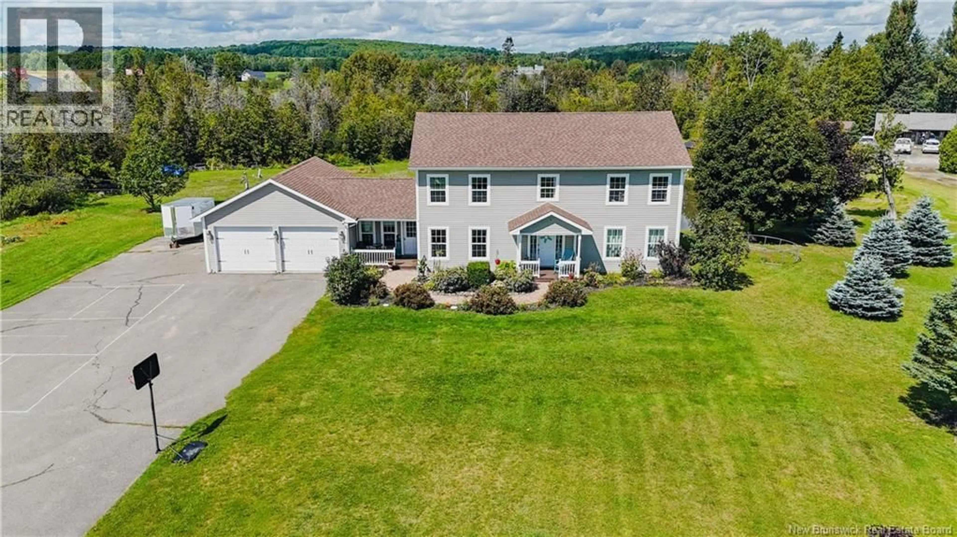 A pic from outside/outdoor area/front of a property/back of a property/a pic from drone, water/lake/river/ocean view for 36 SEWELL ROAD, Jacksonville New Brunswick E7M3S2