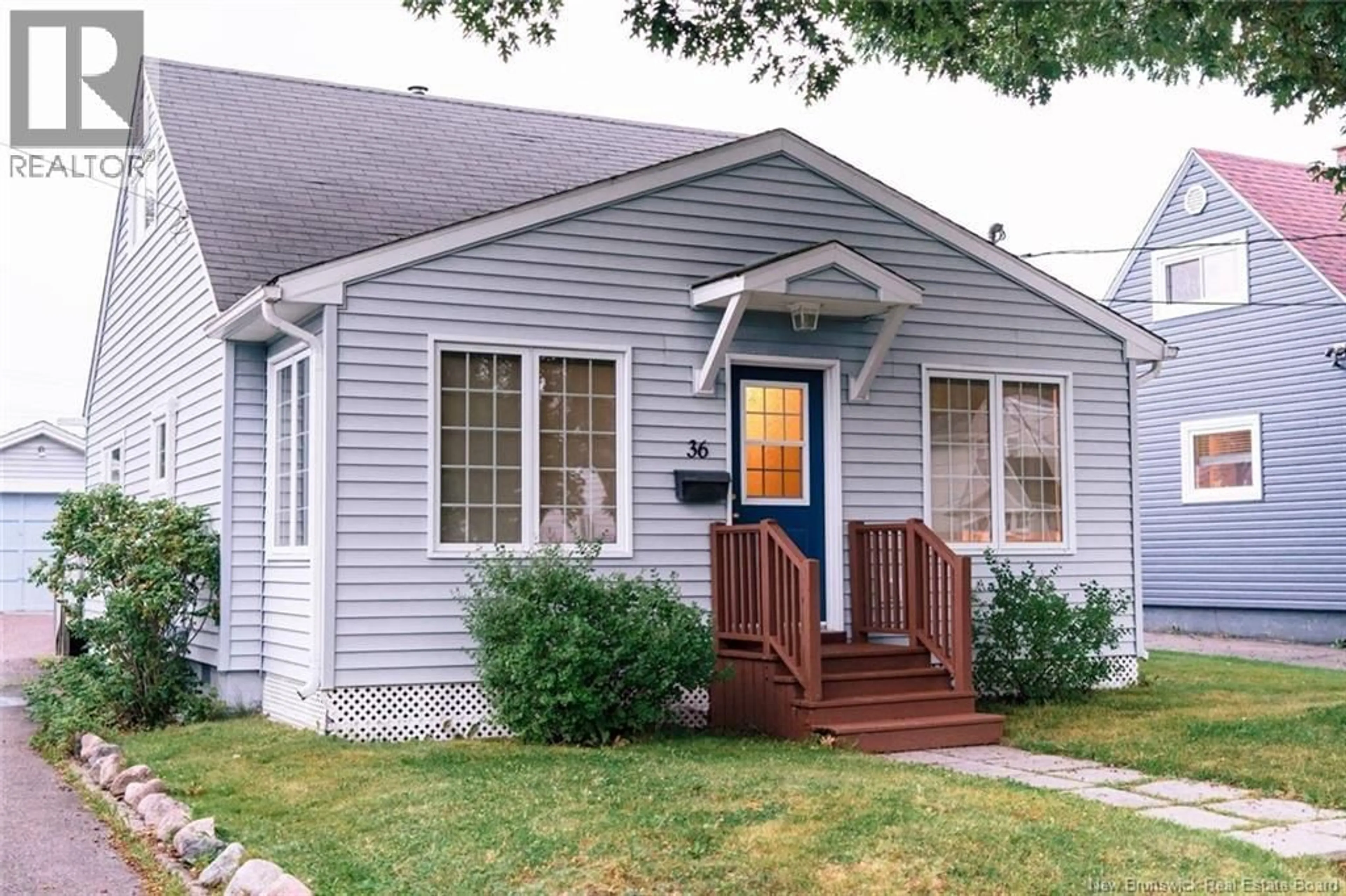 Home with vinyl exterior material, street for 36 PUGSLEY AVENUE, Saint John New Brunswick E2K2X2