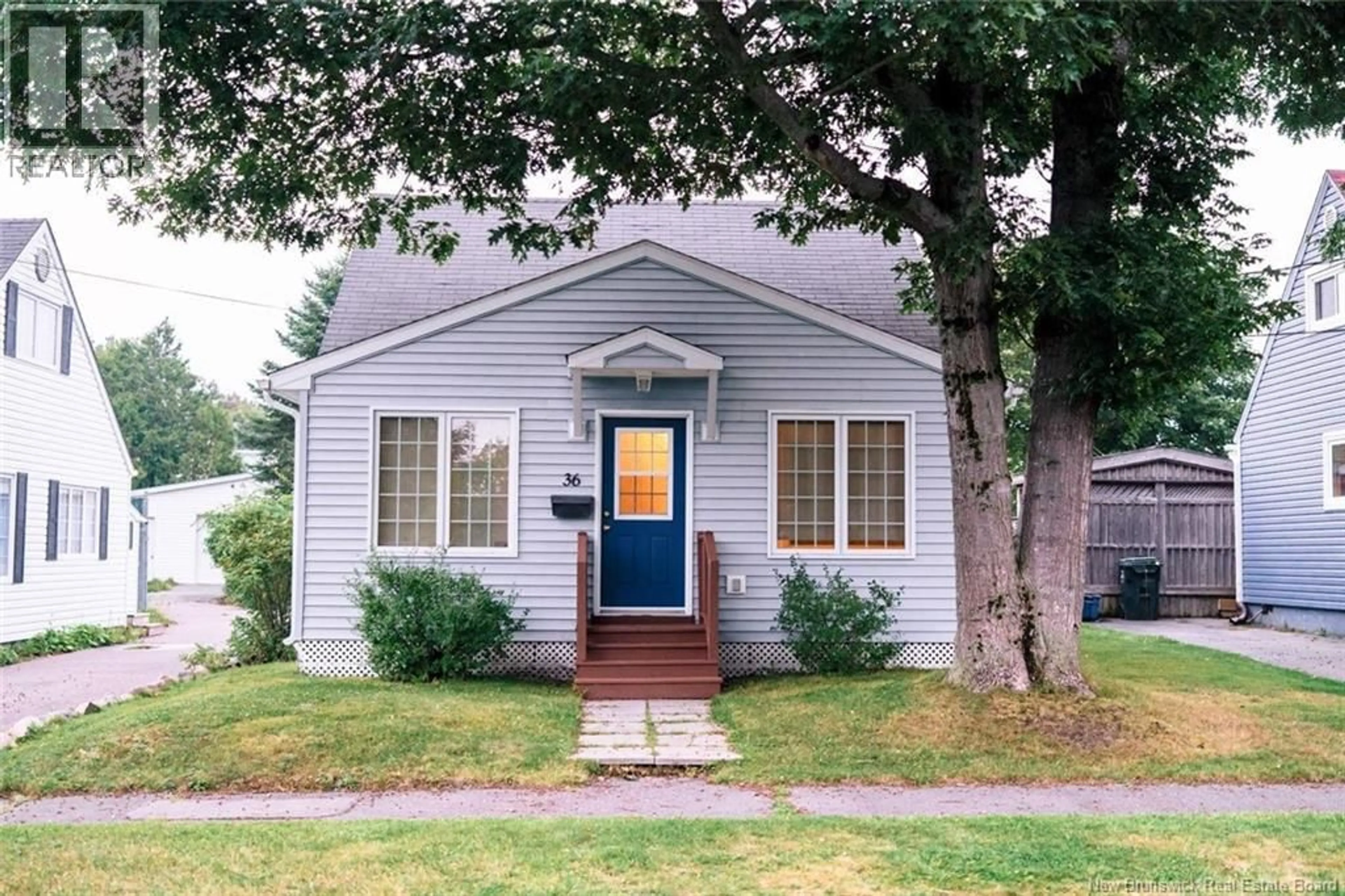 Home with vinyl exterior material, street for 36 PUGSLEY AVENUE, Saint John New Brunswick E2K2X2