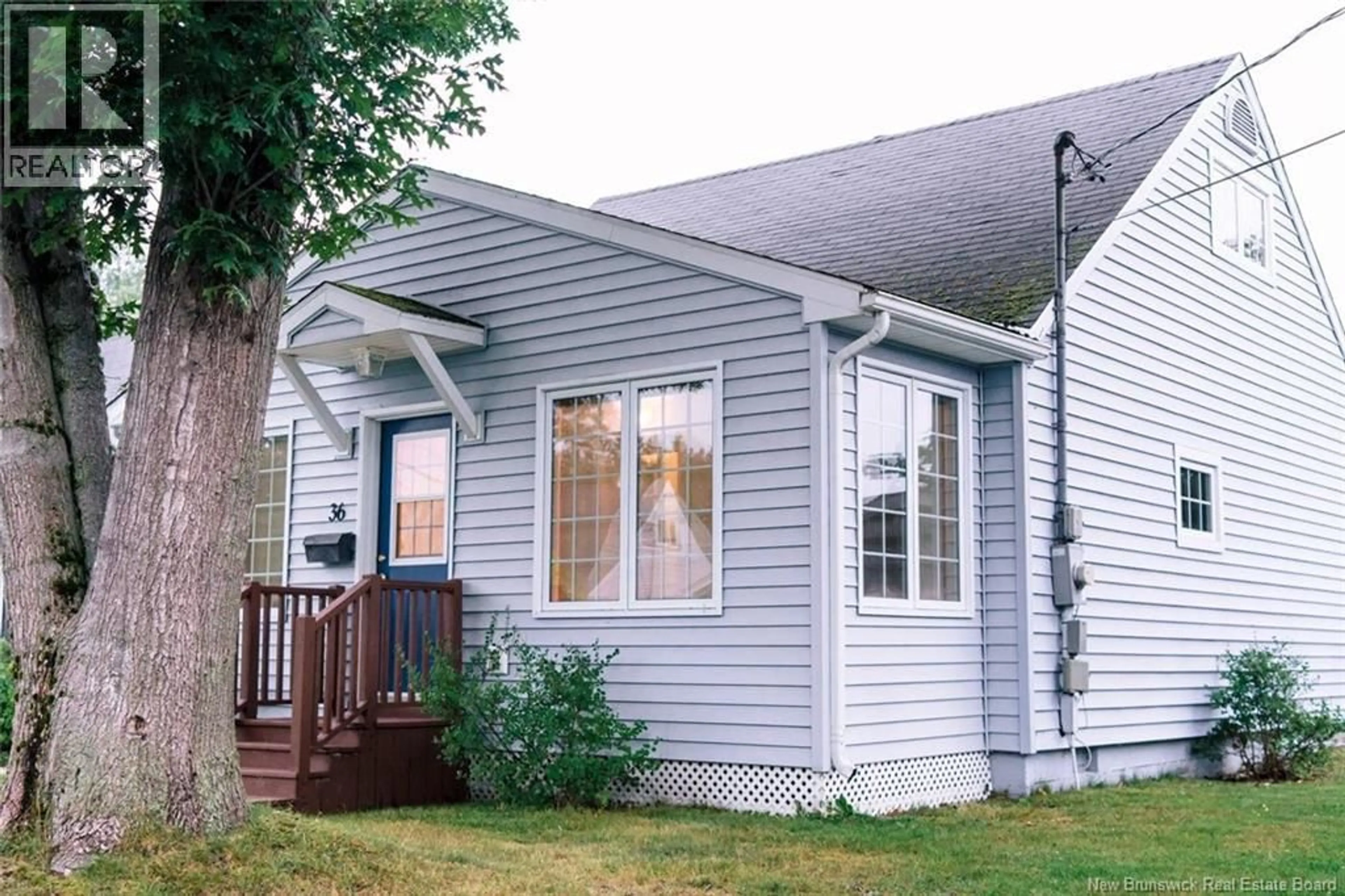 Home with vinyl exterior material, street for 36 PUGSLEY AVENUE, Saint John New Brunswick E2K2X2