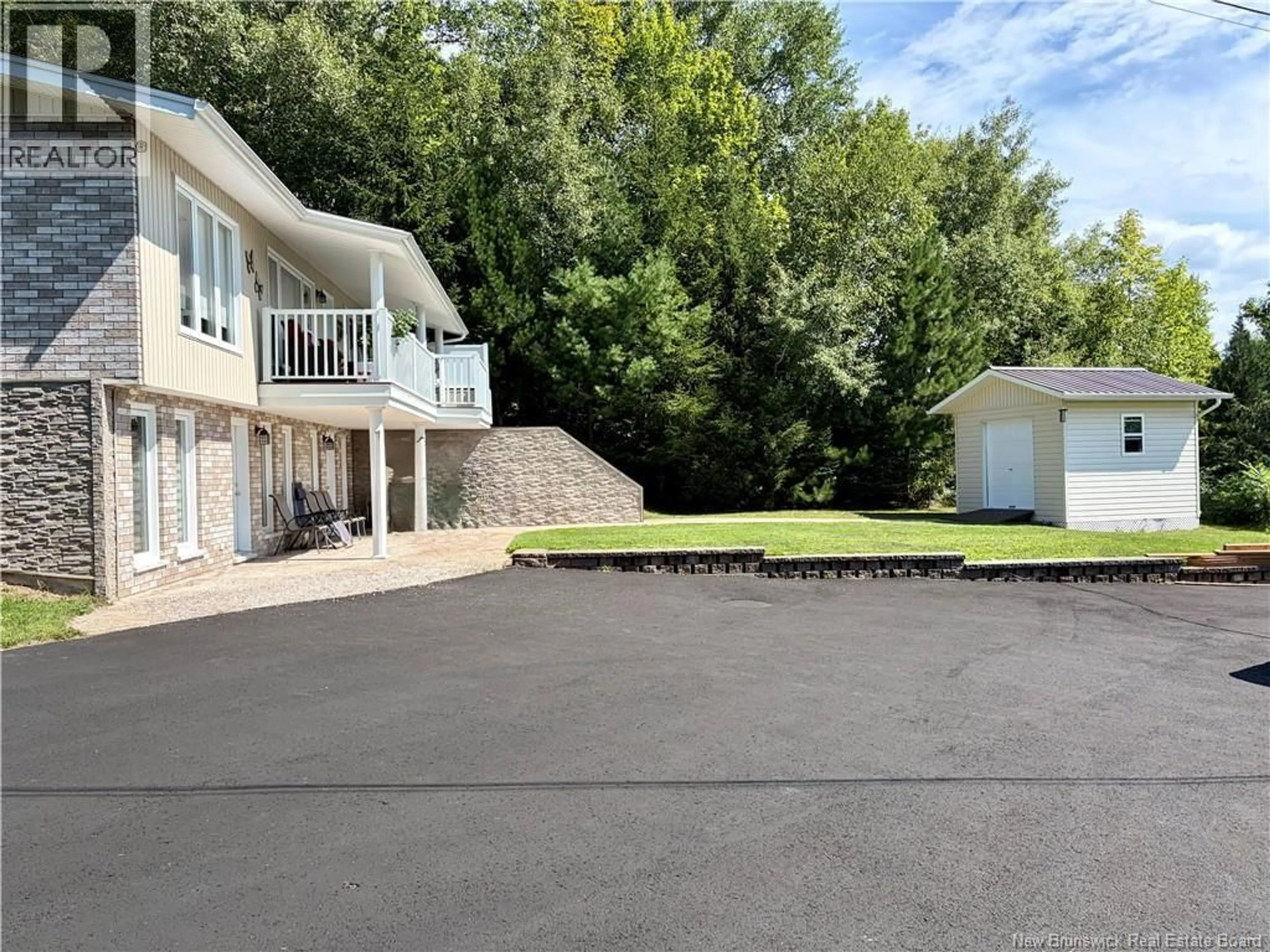A pic from outside/outdoor area/front of a property/back of a property/a pic from drone, water/lake/river/ocean view for 445 DARLINGTON, Dalhousie New Brunswick E8C1M3