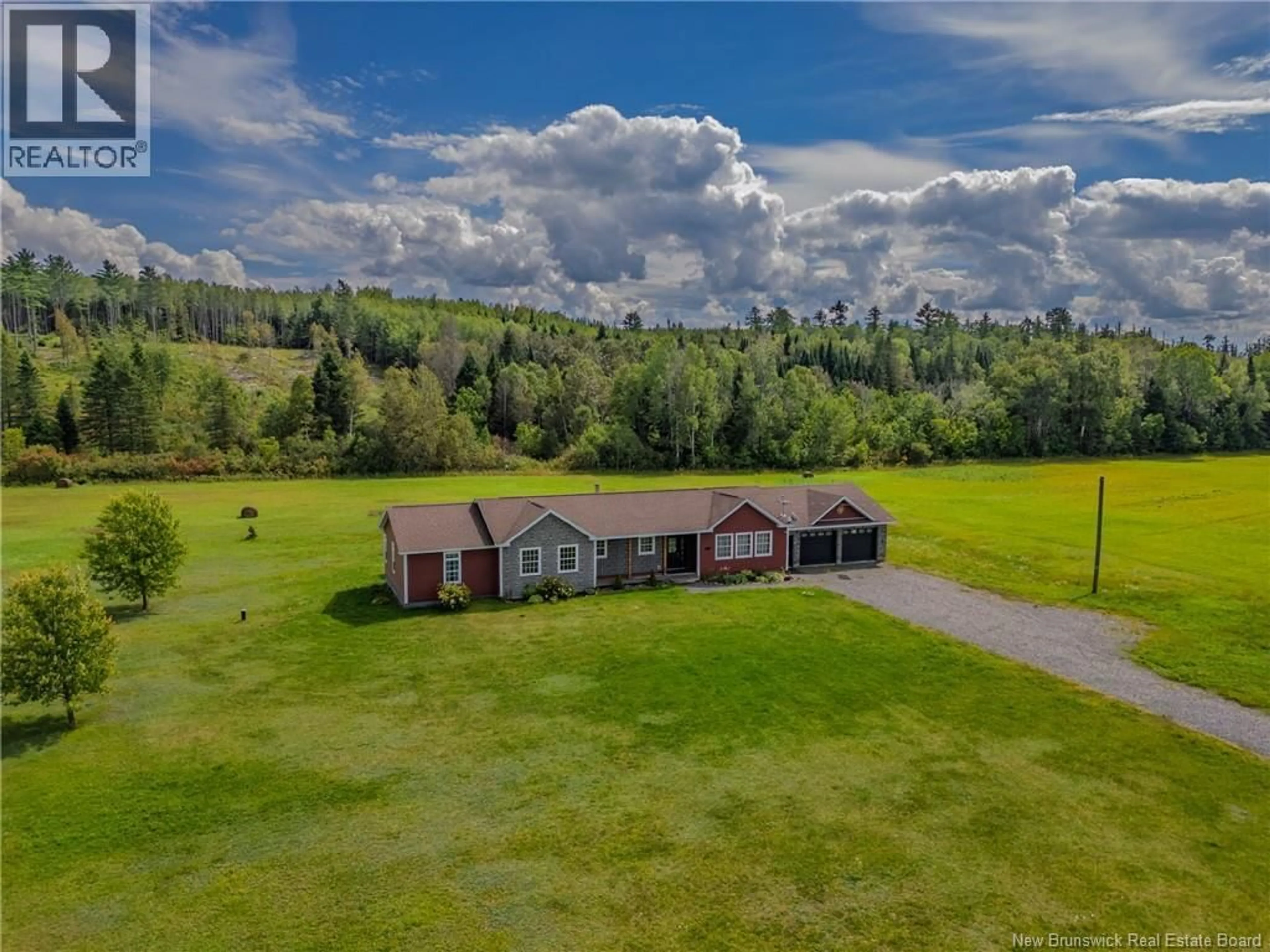 A pic from outside/outdoor area/front of a property/back of a property/a pic from drone, mountain view for 2944 ROUTE 390, Saint Almo New Brunswick E7G4H5
