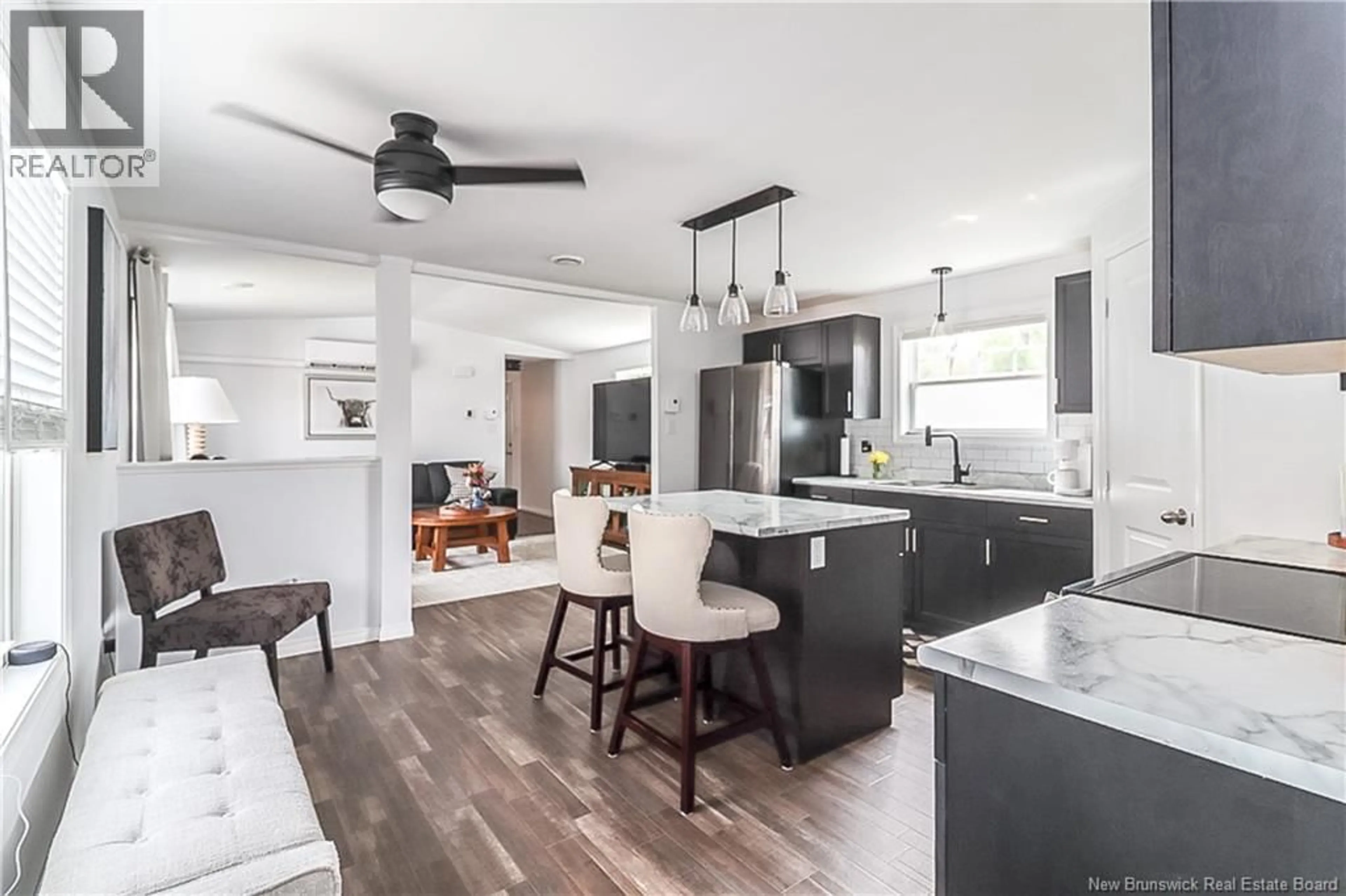 Open concept kitchen, unknown for 12 GULL STREET, Saint John New Brunswick E2J3T5