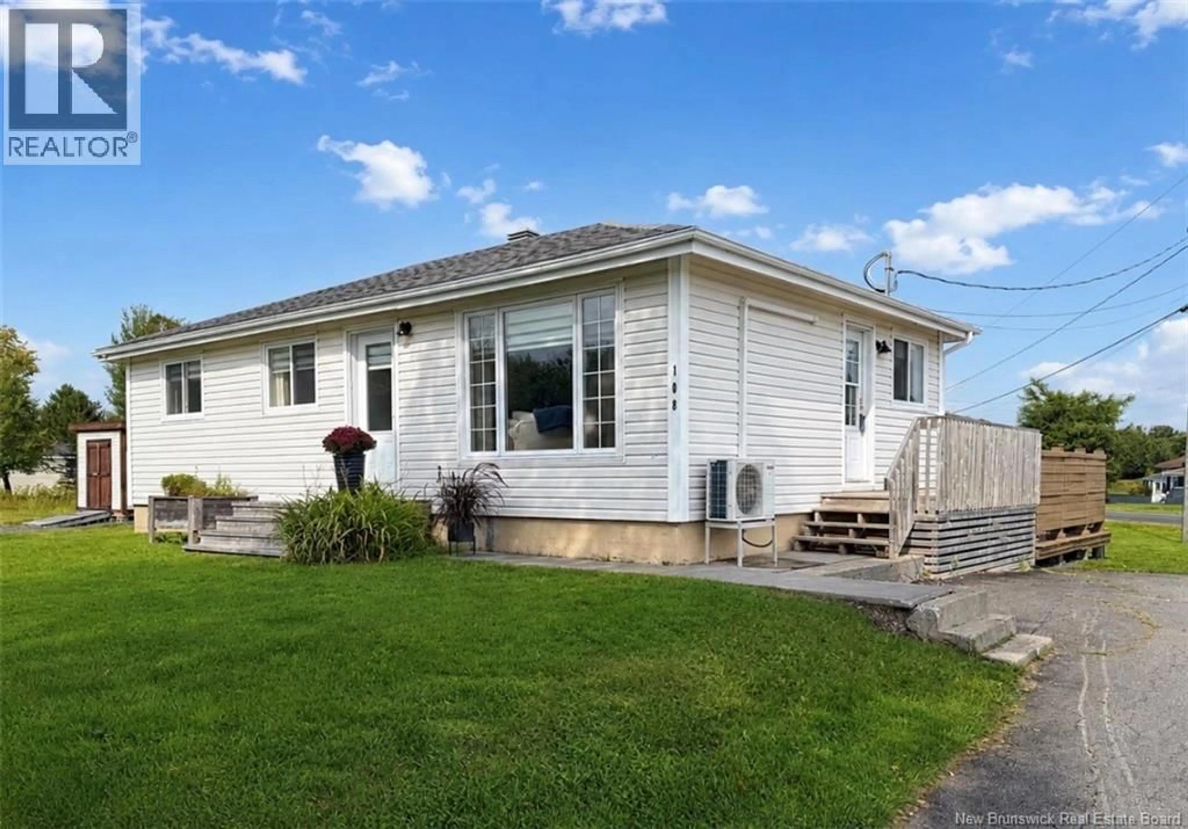 Home with vinyl exterior material, unknown for 108 KENT LODGE, Beresford New Brunswick E8K1B6