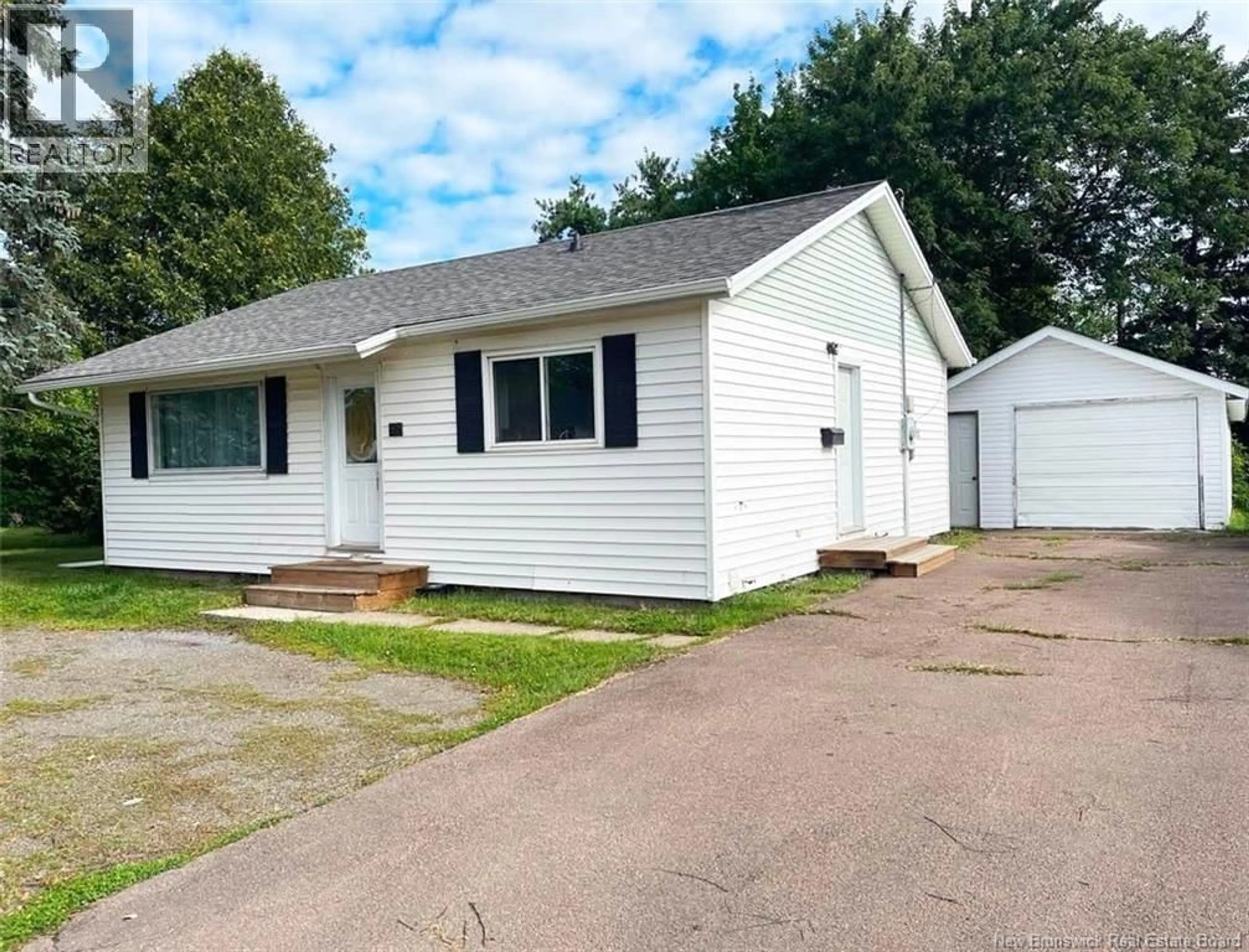 Home with vinyl exterior material, street for 97 LEESIDE DRIVE, Moncton New Brunswick E1C4L4