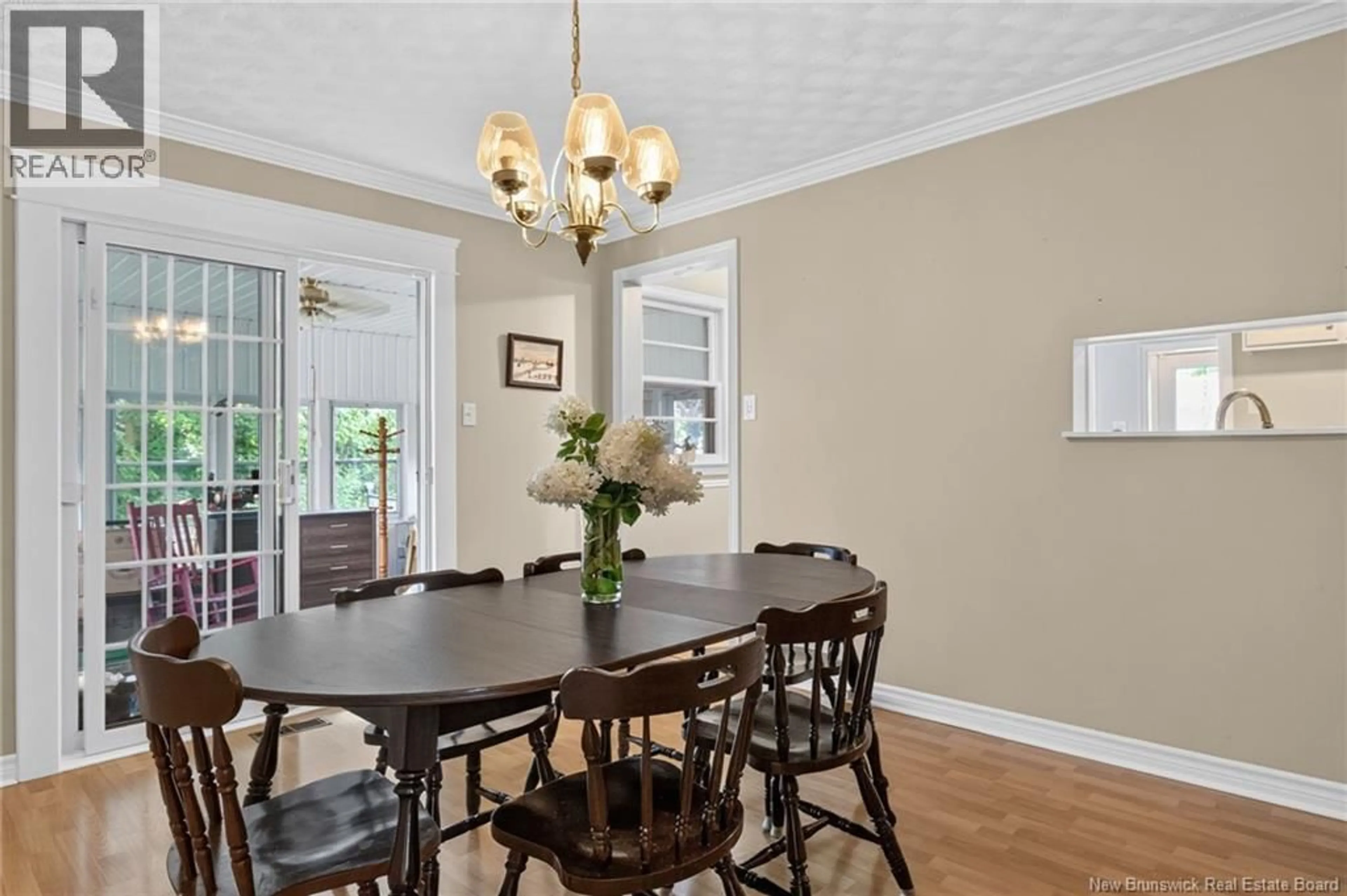 Dining room, wood/laminate floor for 210 BLYTHWOOD AVENUE, Riverview New Brunswick E1B2G8