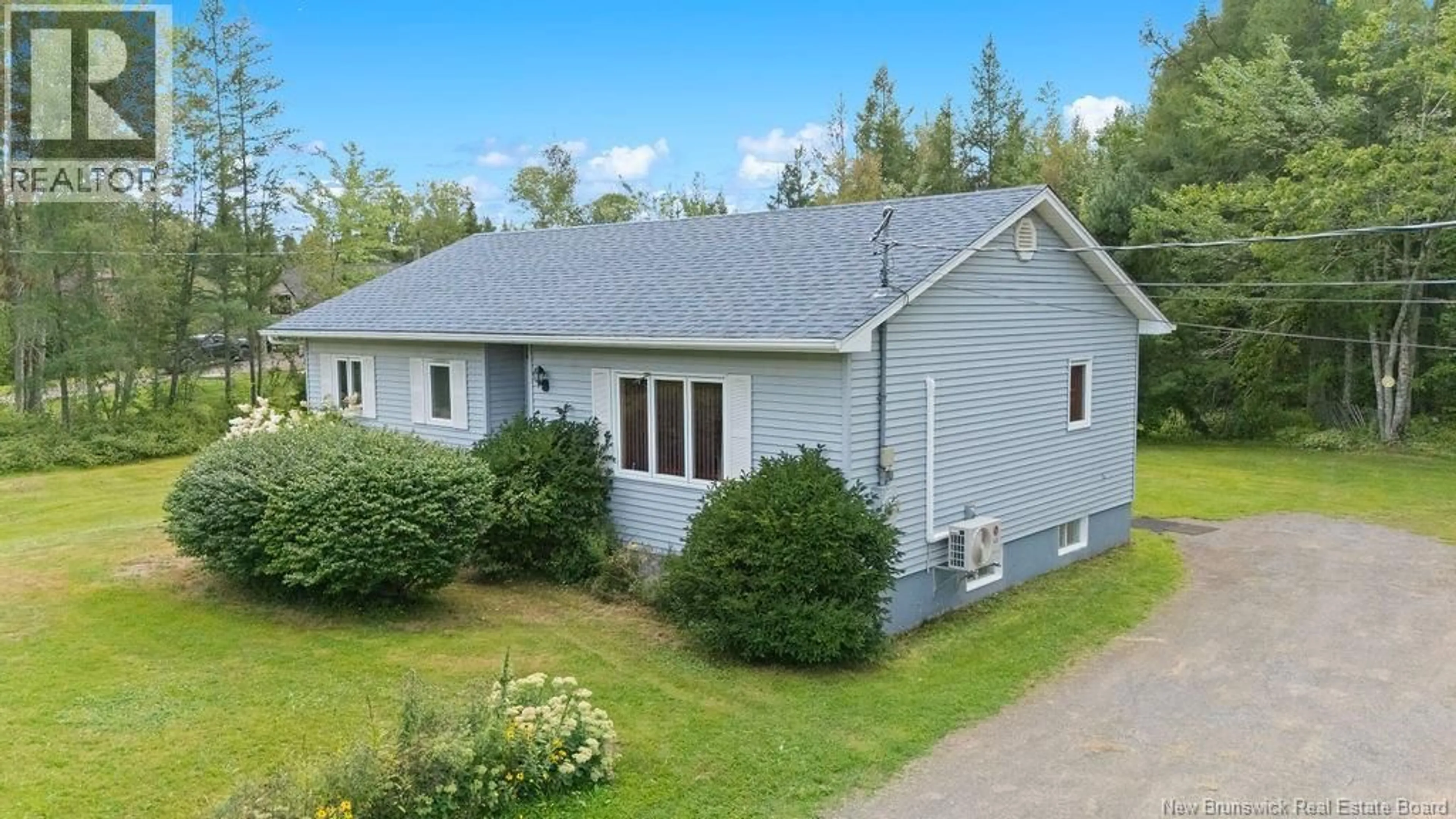 A pic from outside/outdoor area/front of a property/back of a property/a pic from drone, street for 96 ZACK ROAD, Berry Mills New Brunswick E1G2T9