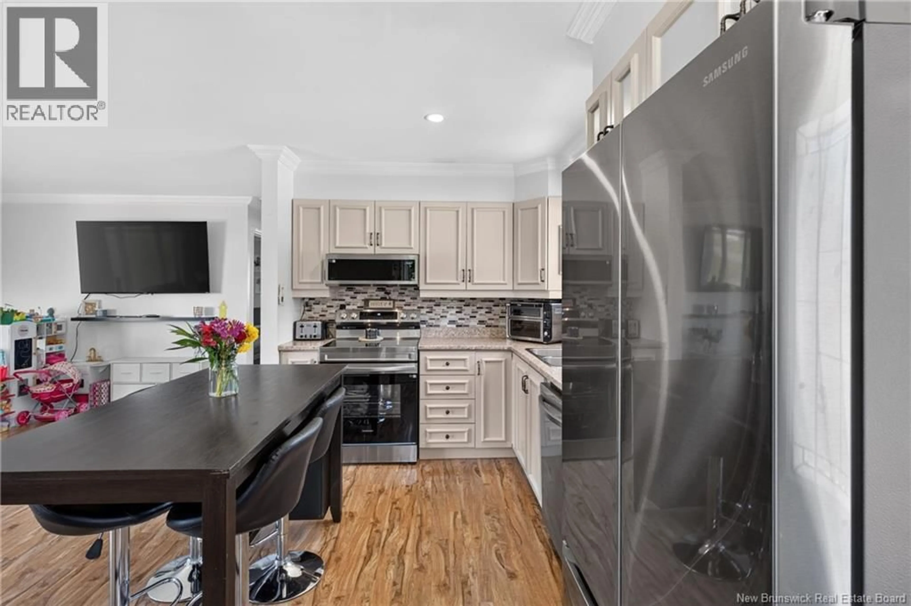 Open concept kitchen, unknown for 267 MARCOUX STREET, Balmoral New Brunswick E8E1J3
