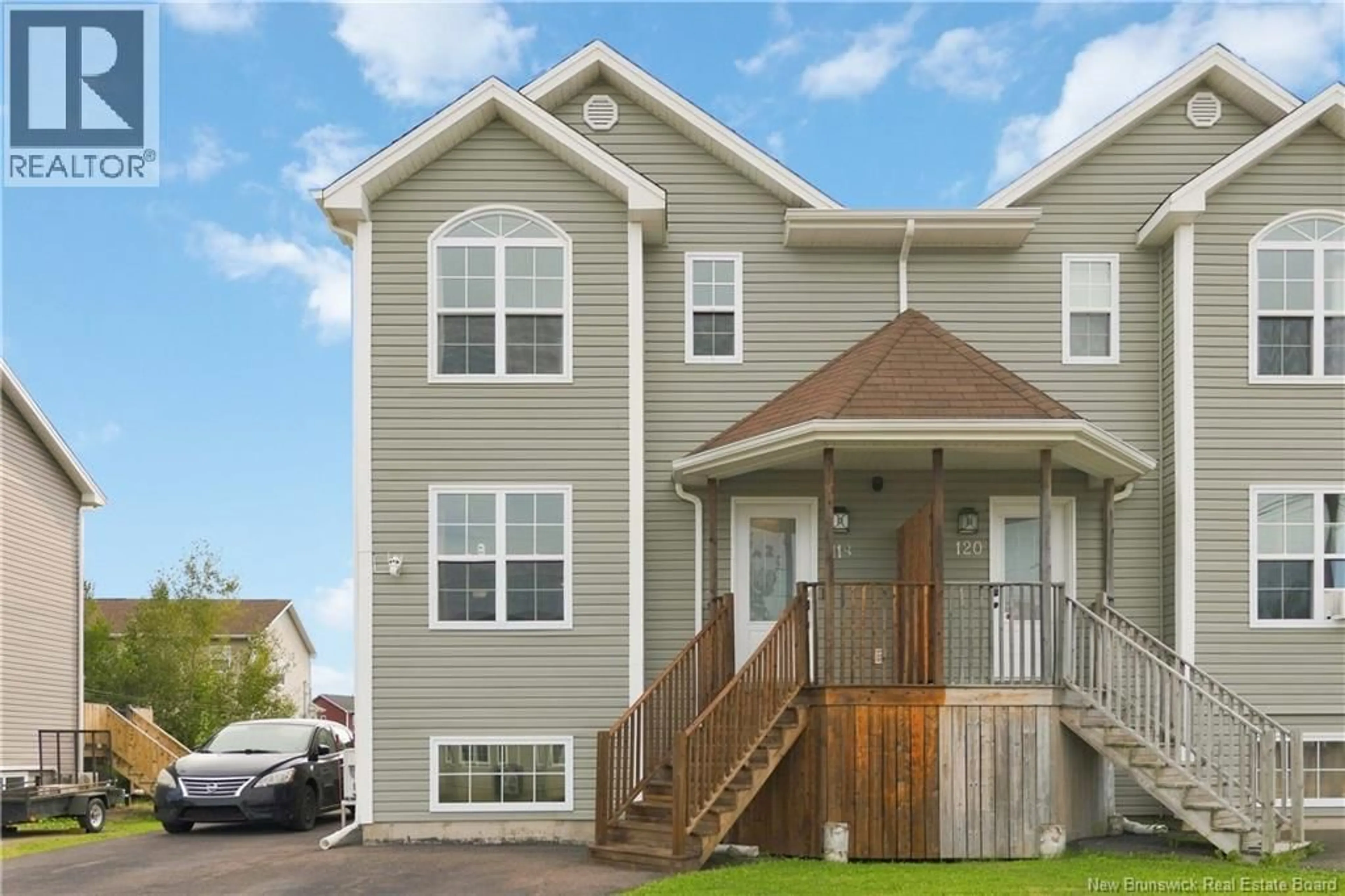 Home with vinyl exterior material, street for 118 CORIANDER STREET, Moncton New Brunswick E1G0R8