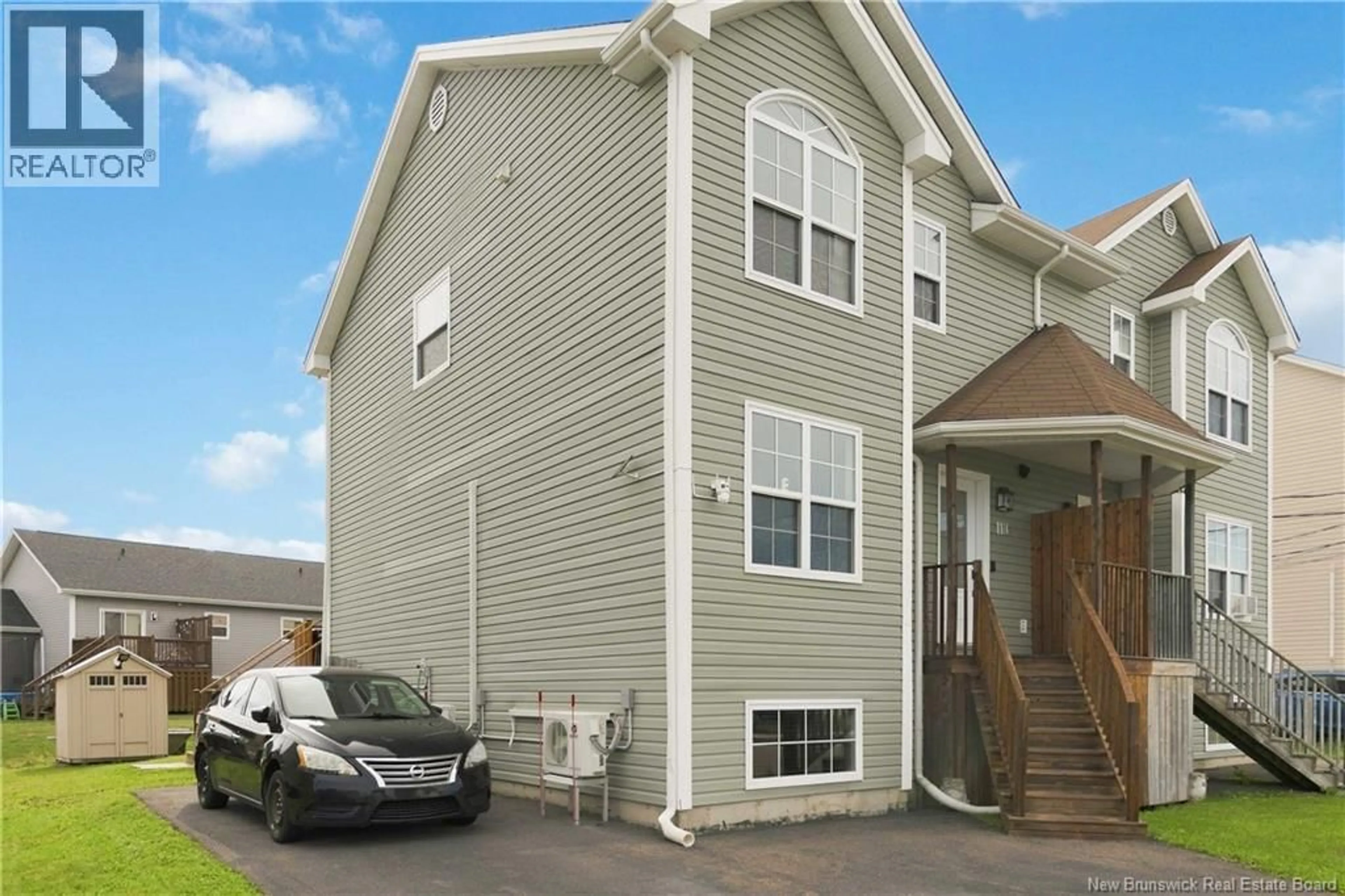 Home with vinyl exterior material, street for 118 CORIANDER STREET, Moncton New Brunswick E1G0R8