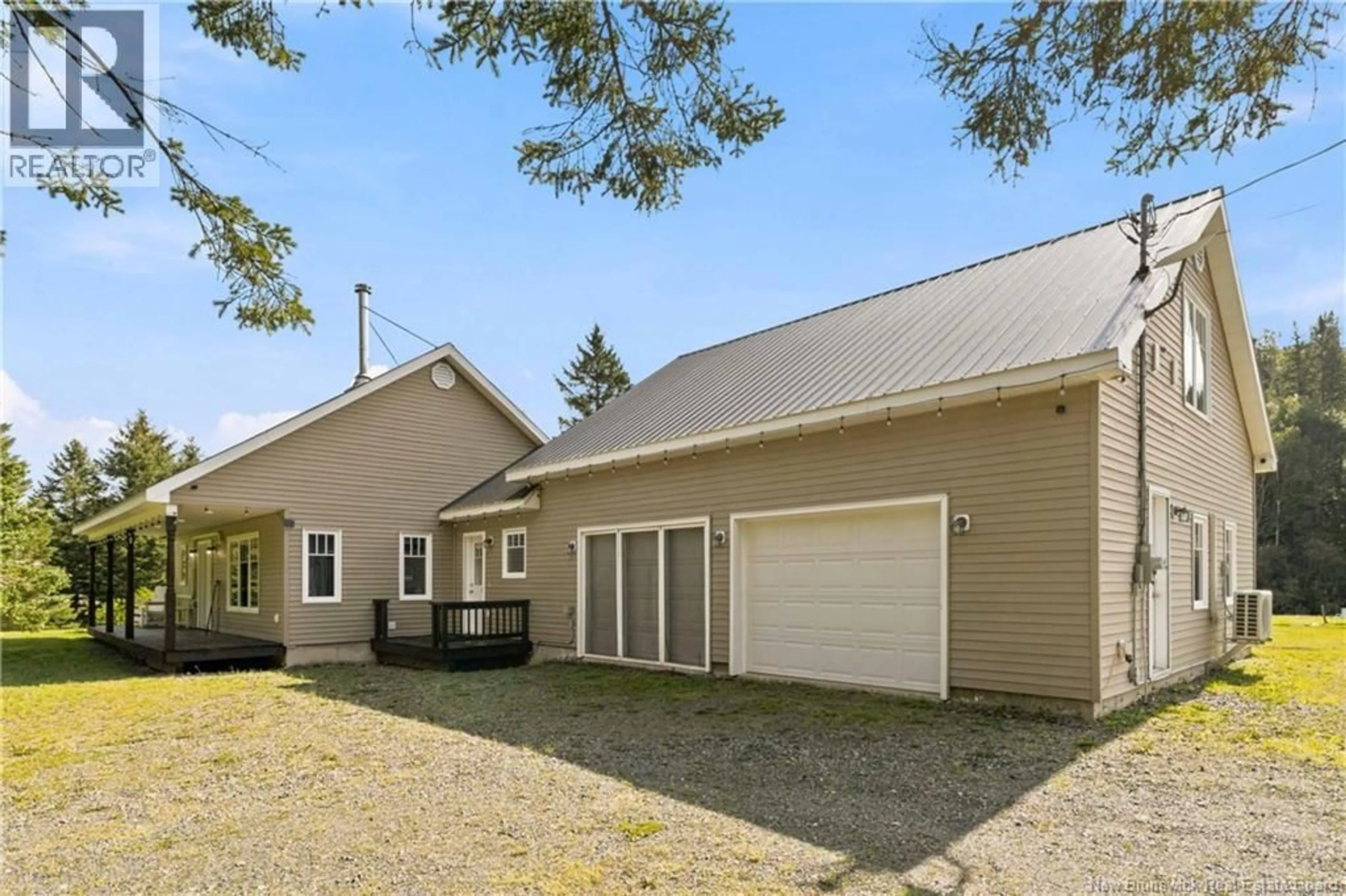 Home with vinyl exterior material, street for 705 PLEASANT VALE ROAD, Elgin New Brunswick E4Z0E1