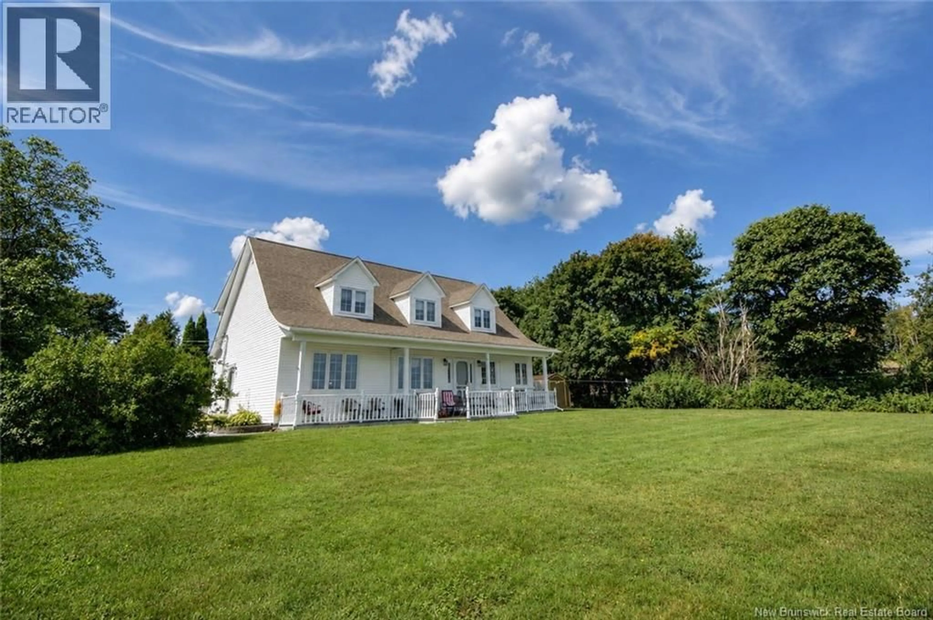 A pic from outside/outdoor area/front of a property/back of a property/a pic from drone, water/lake/river/ocean view for 13 MAPLE DRIVE, Rexton New Brunswick E4W2B8