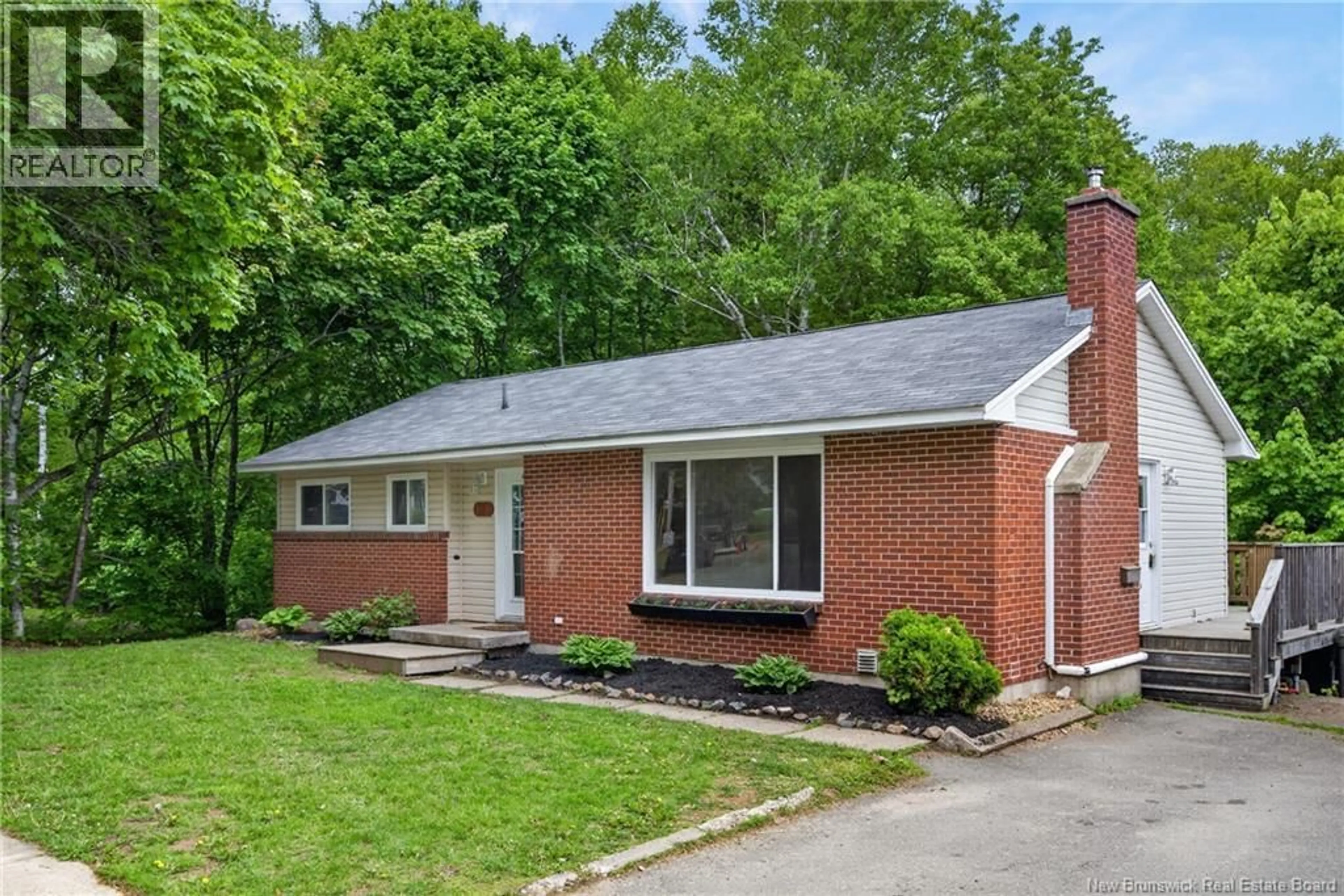 Home with brick exterior material, street for 132 TOPCLIFFE CRESCENT, Fredericton New Brunswick E3B4P9