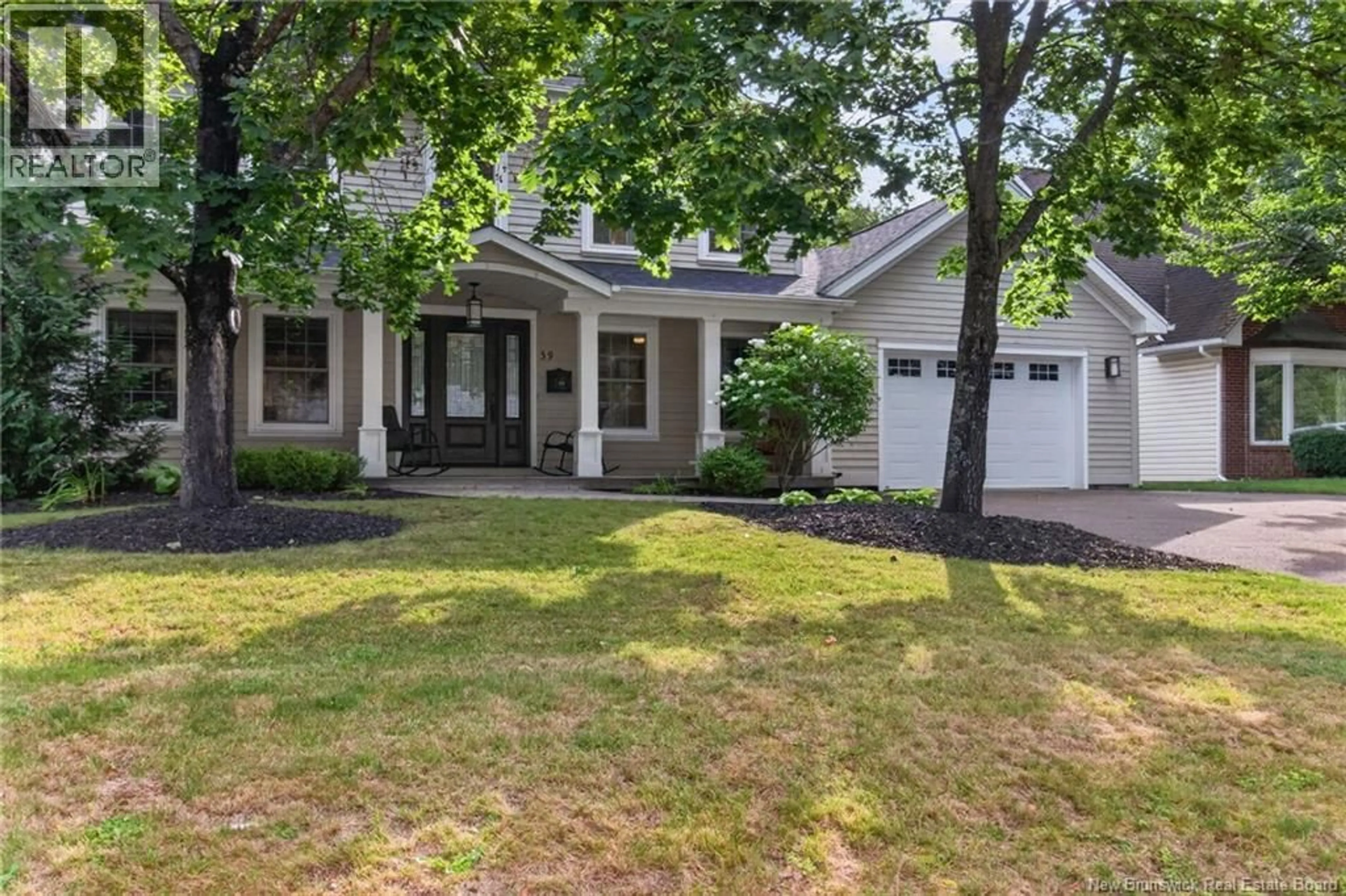 Home with vinyl exterior material, street for 39 TANSFIELD, Moncton New Brunswick E1E4G6