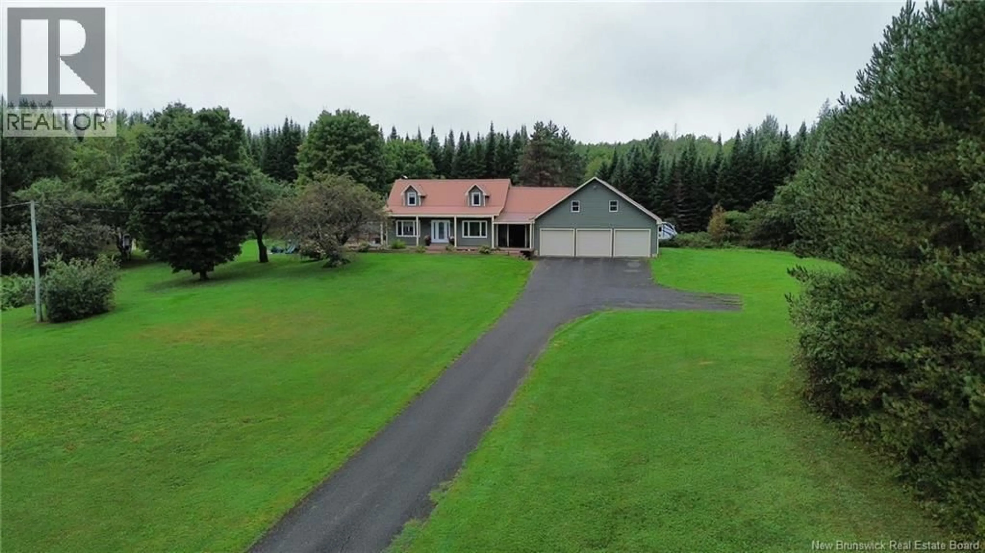 A pic from outside/outdoor area/front of a property/back of a property/a pic from drone, unknown for 464 SUMMERFIELD ROAD, Summerfield New Brunswick E7K2K1