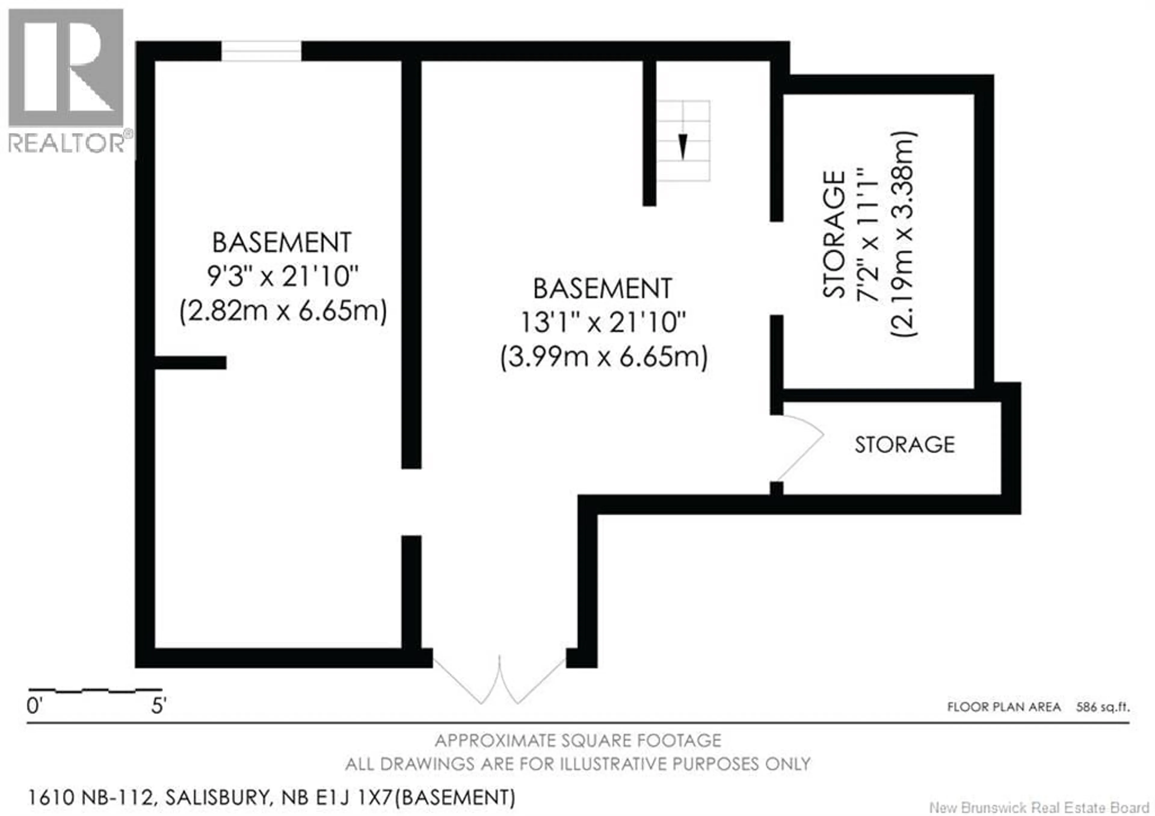 Floor plan for 1610 ROUTE 112, Upper Coverdale New Brunswick E1J1X7