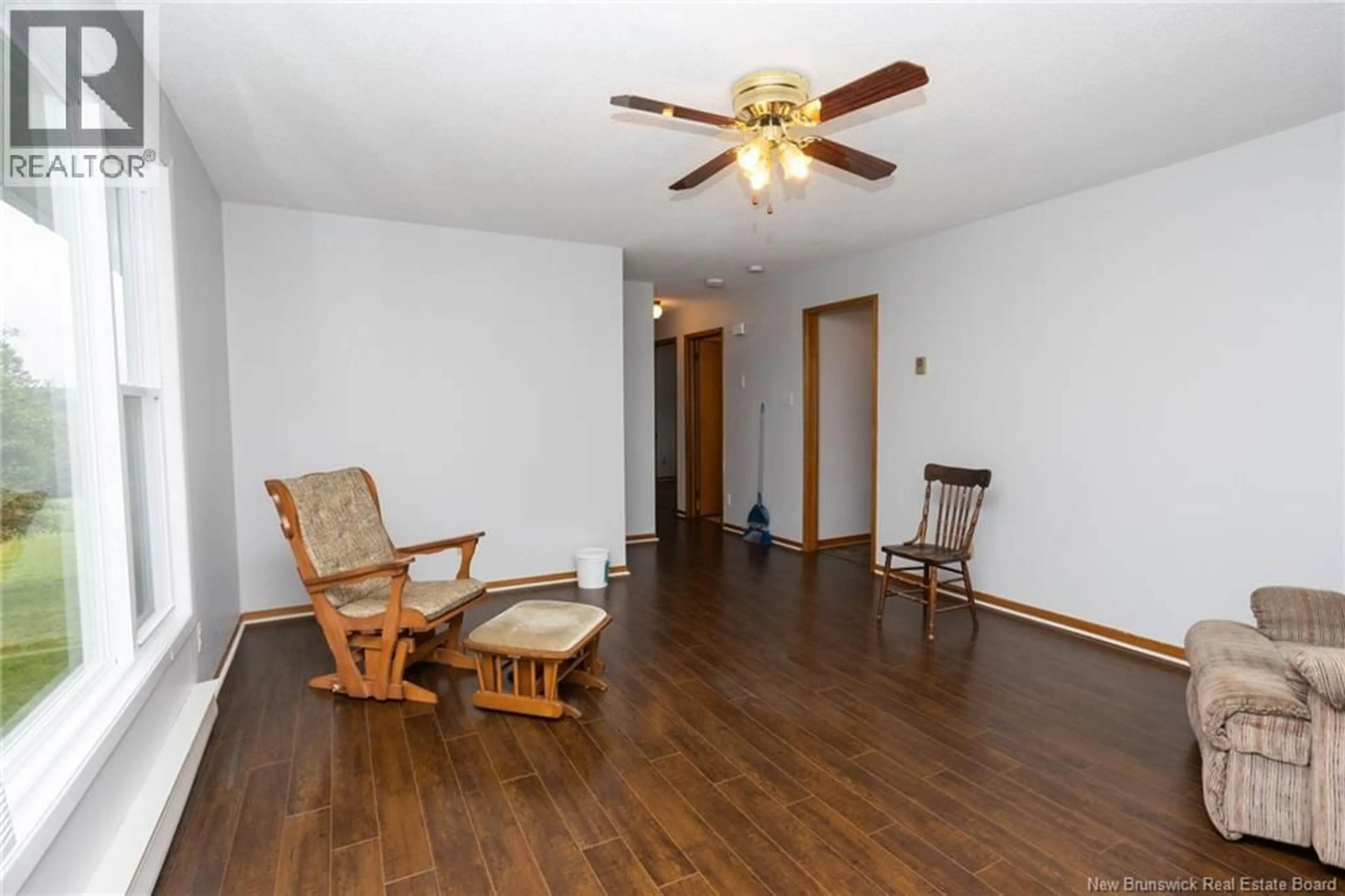 Living room with furniture, wood/laminate floor for 9 LUDFORD LANE, Mazerolle Settlement New Brunswick E3E1Z4