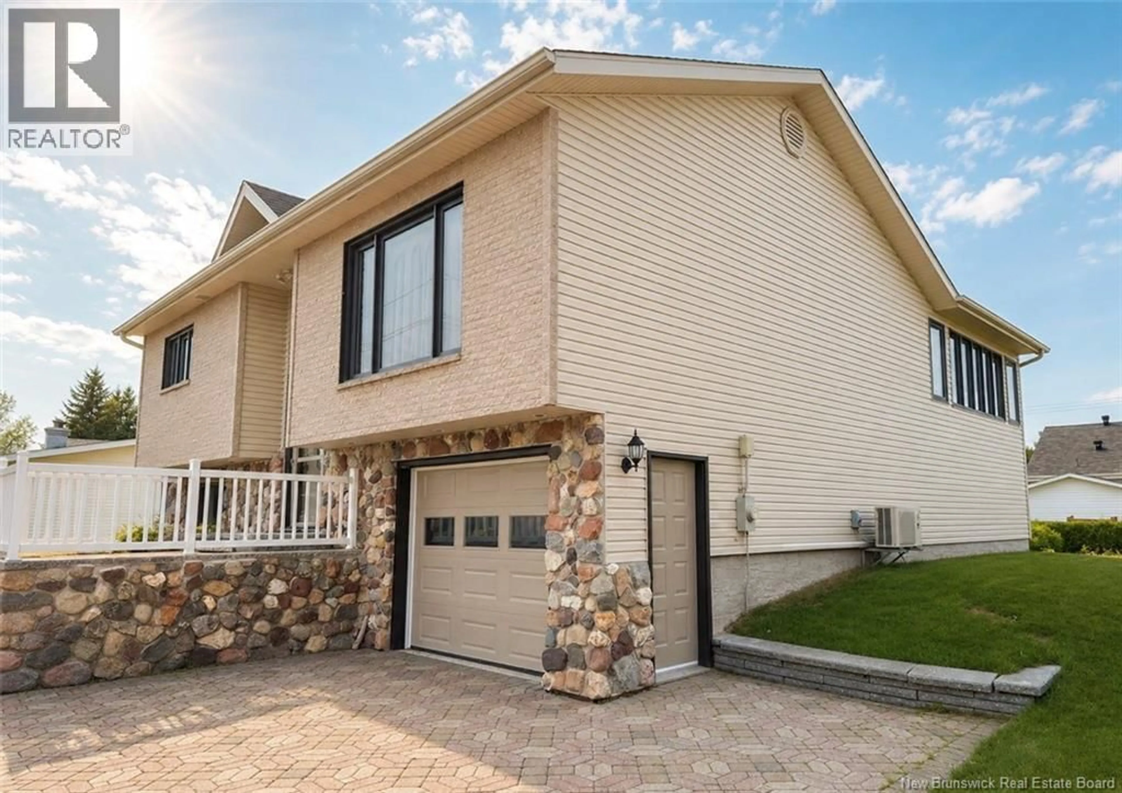 Home with vinyl exterior material, street for 38 OUELLETTE STREET, Saint-Jacques New Brunswick E7B1M9