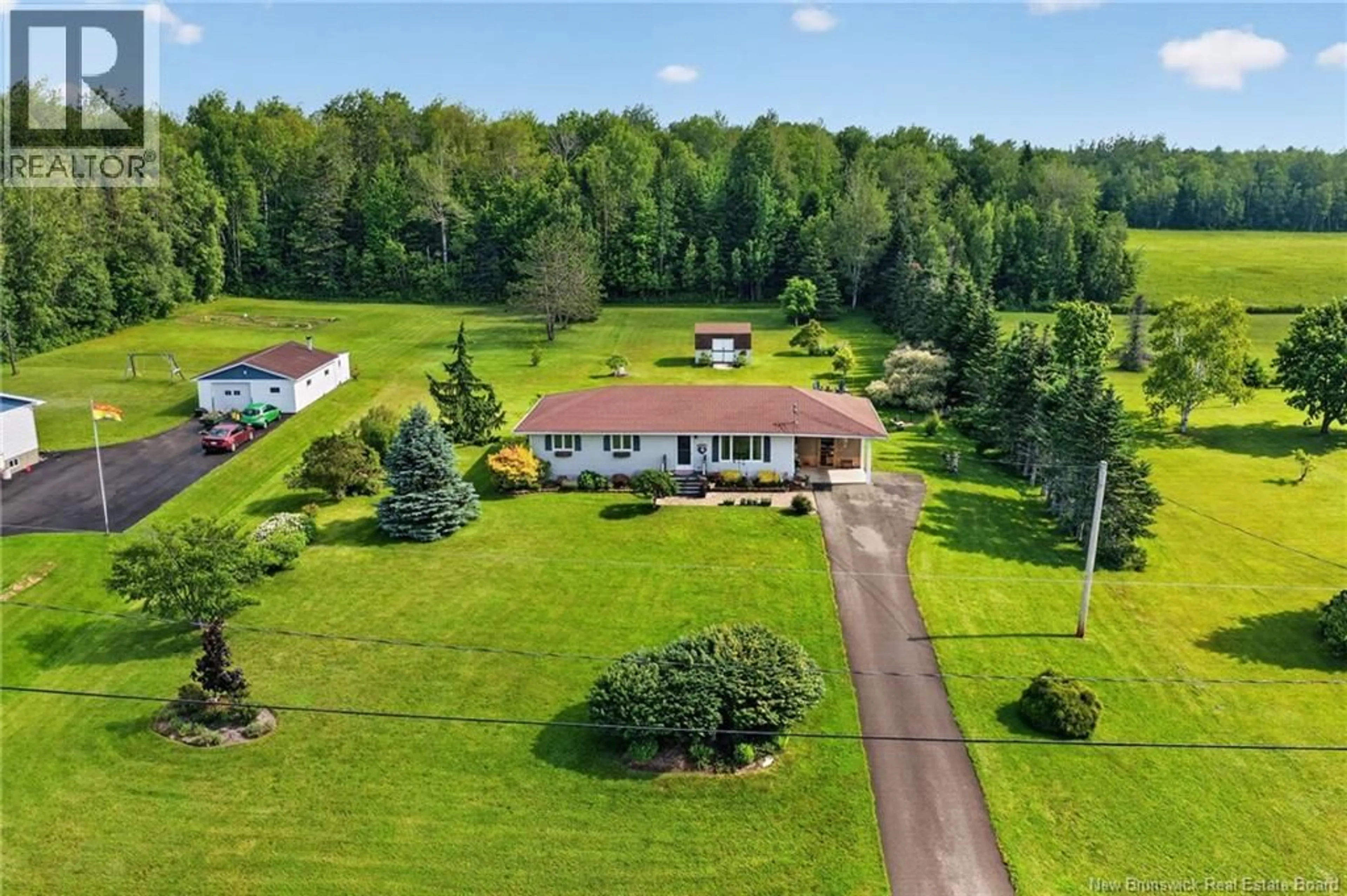 A pic from outside/outdoor area/front of a property/back of a property/a pic from drone, unknown for 232 BABINEAU ROAD, Grande-Digue New Brunswick E4R3T9