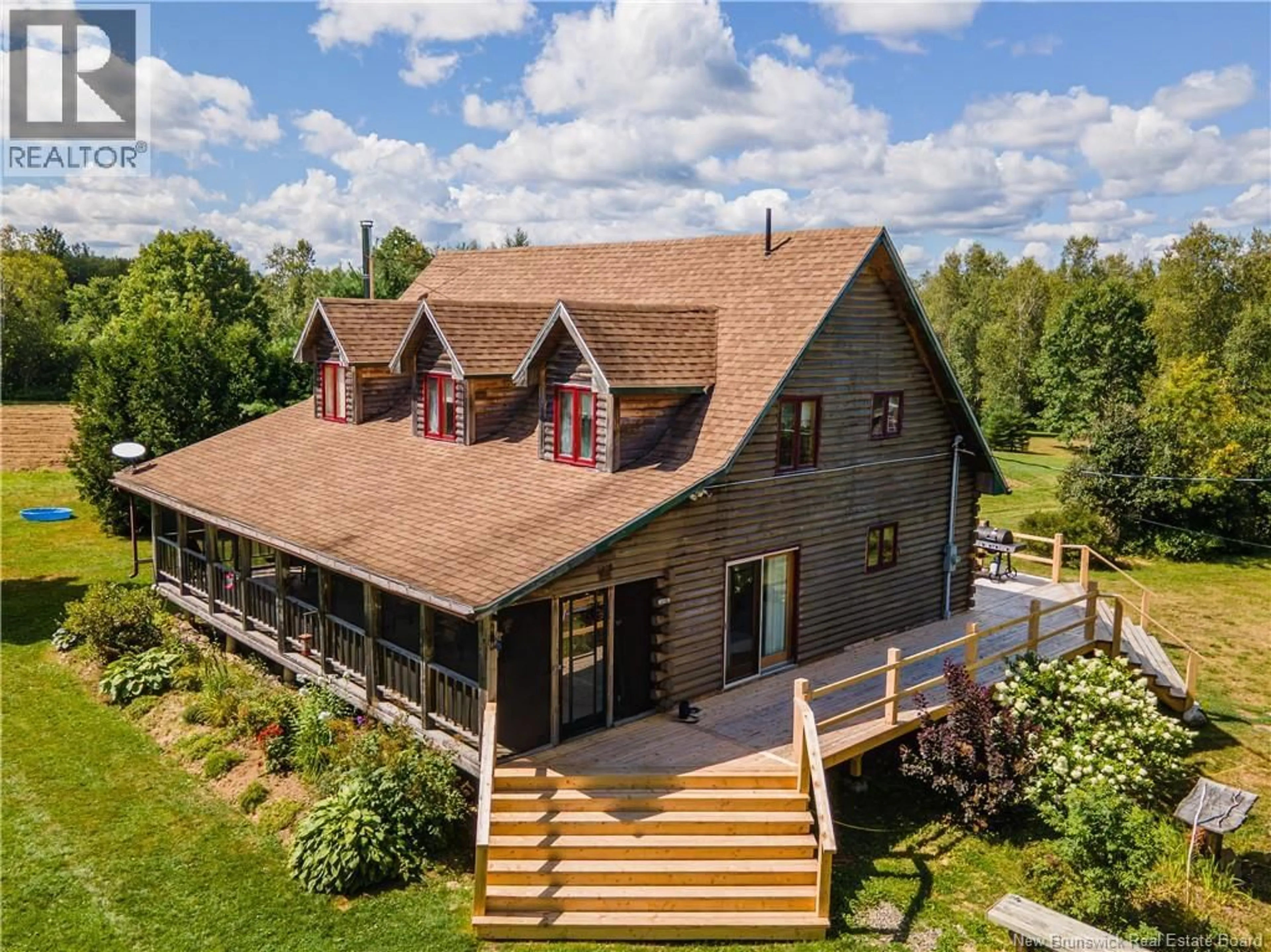 A pic from outside/outdoor area/front of a property/back of a property/a pic from drone, building for 40 HANNAN ROAD, Scotch Ridge New Brunswick E3L5K8