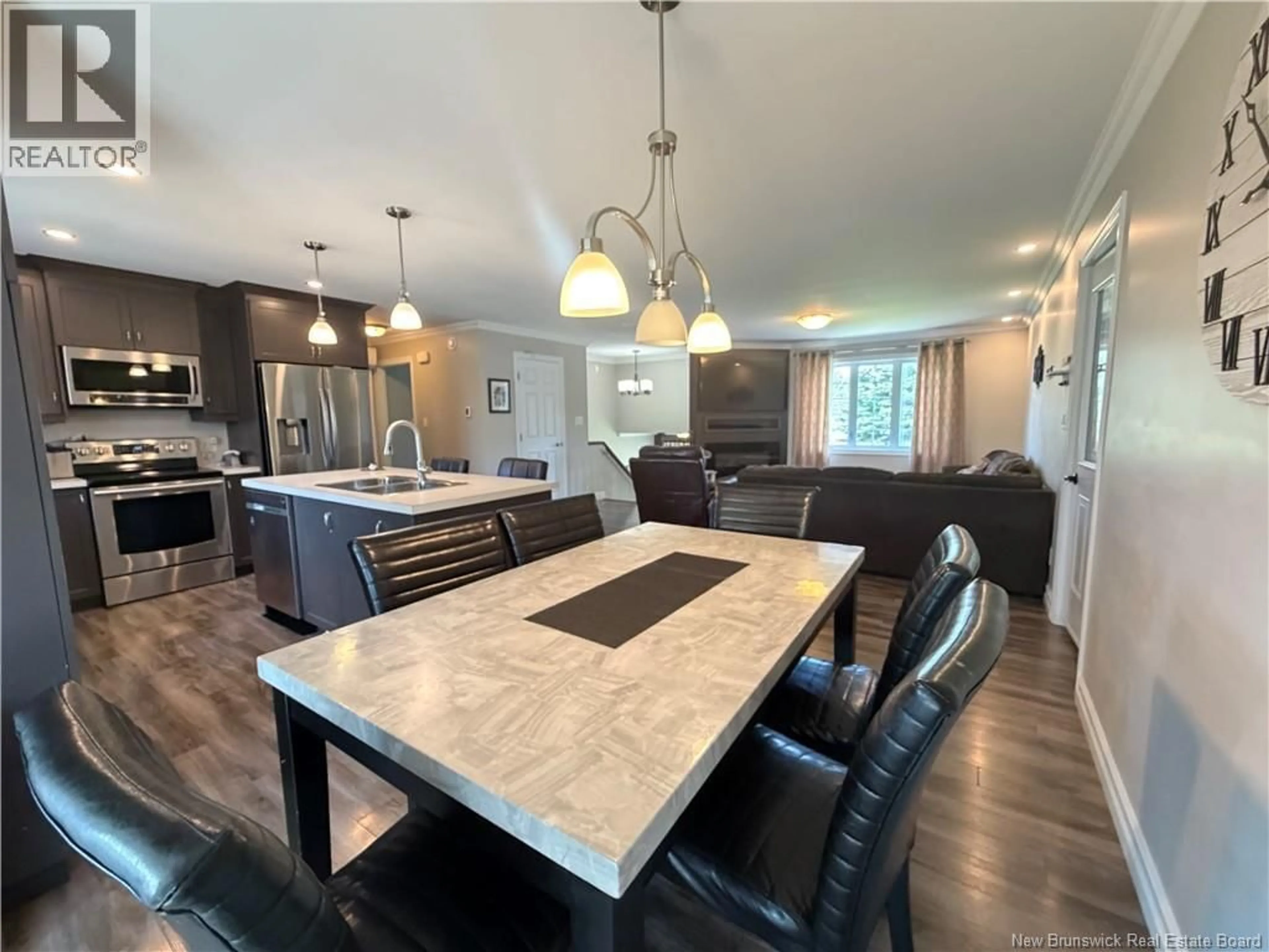 Open concept kitchen, unknown for 5712 ROUTE 17, Saint-Quentin New Brunswick E8A2J1