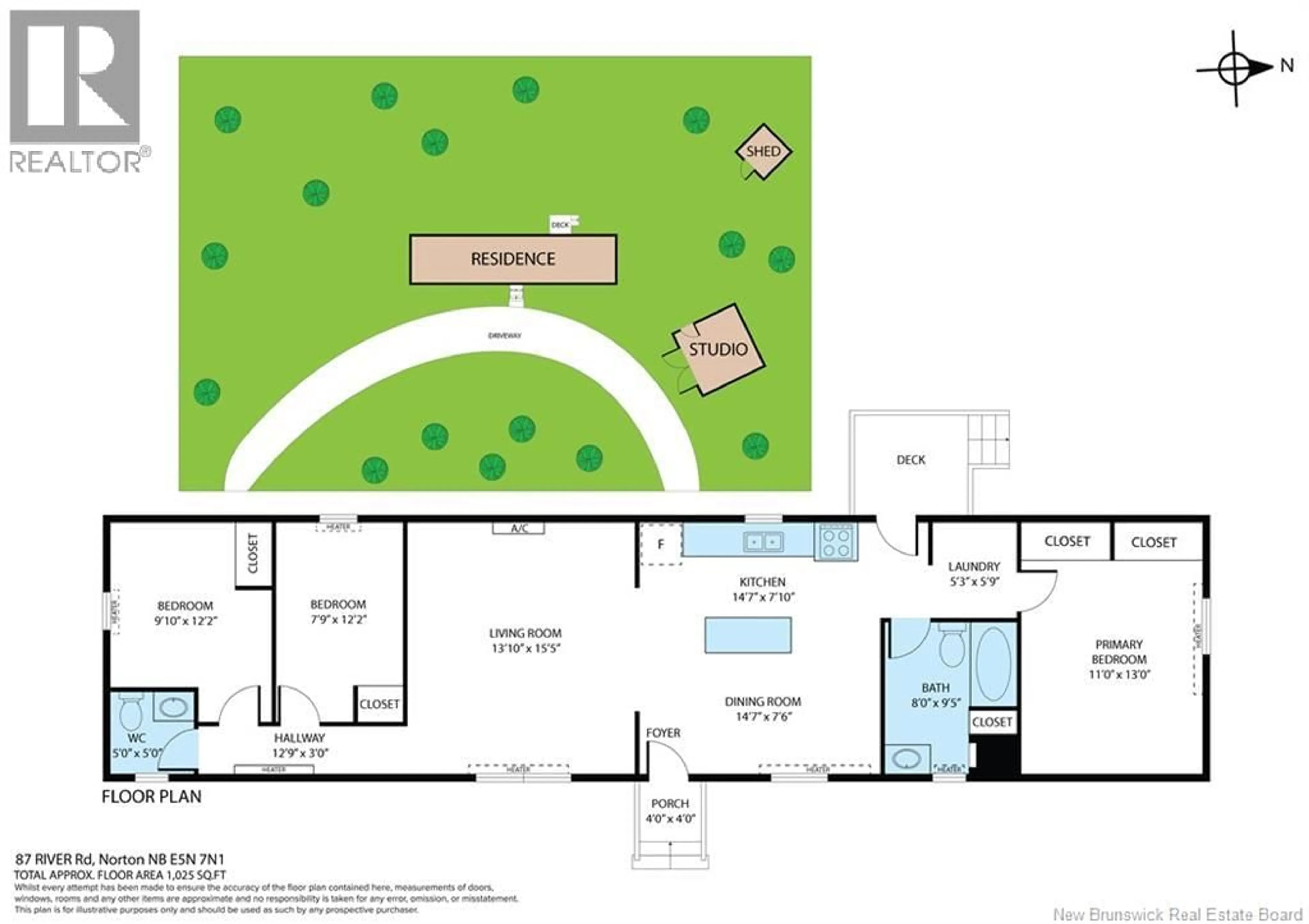 Floor plan for 87 RIVER ROAD, Passekeag New Brunswick E5N7N1