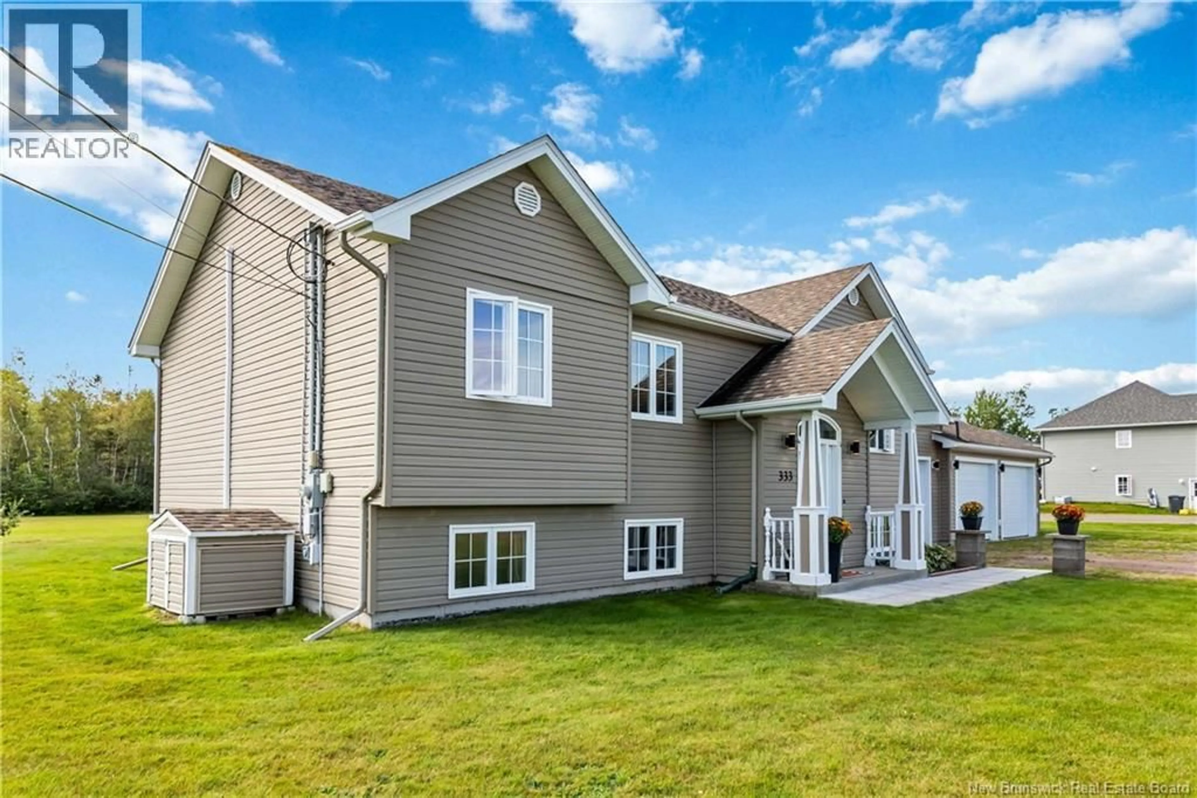 Home with vinyl exterior material, building for 333 TROIS RUISSEAUX ROAD, Trois Ruisseaux New Brunswick E4N3A4