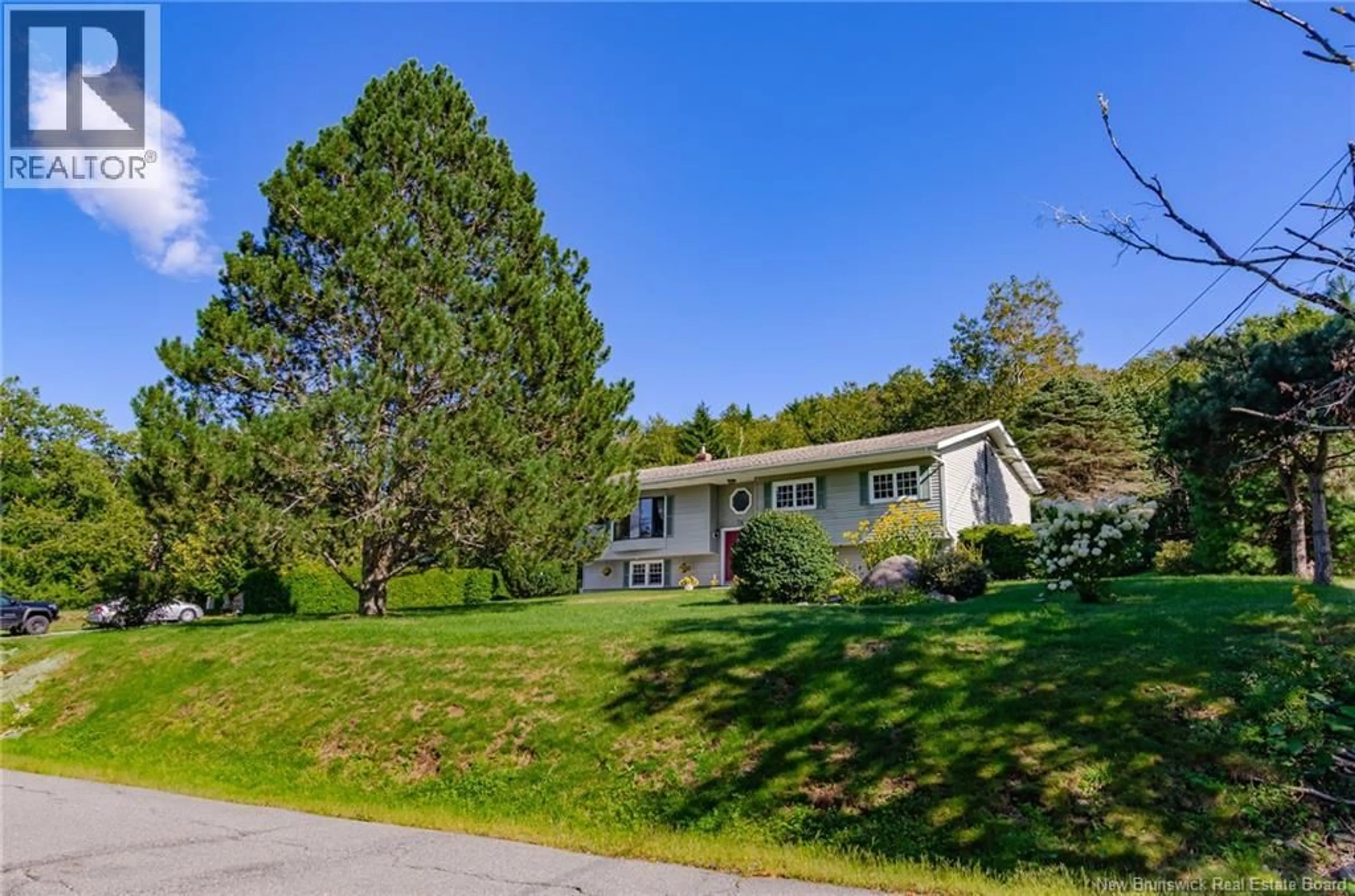 A pic from outside/outdoor area/front of a property/back of a property/a pic from drone, mountain view for 74 MORRISON ROAD, Saint John New Brunswick E2N1G9
