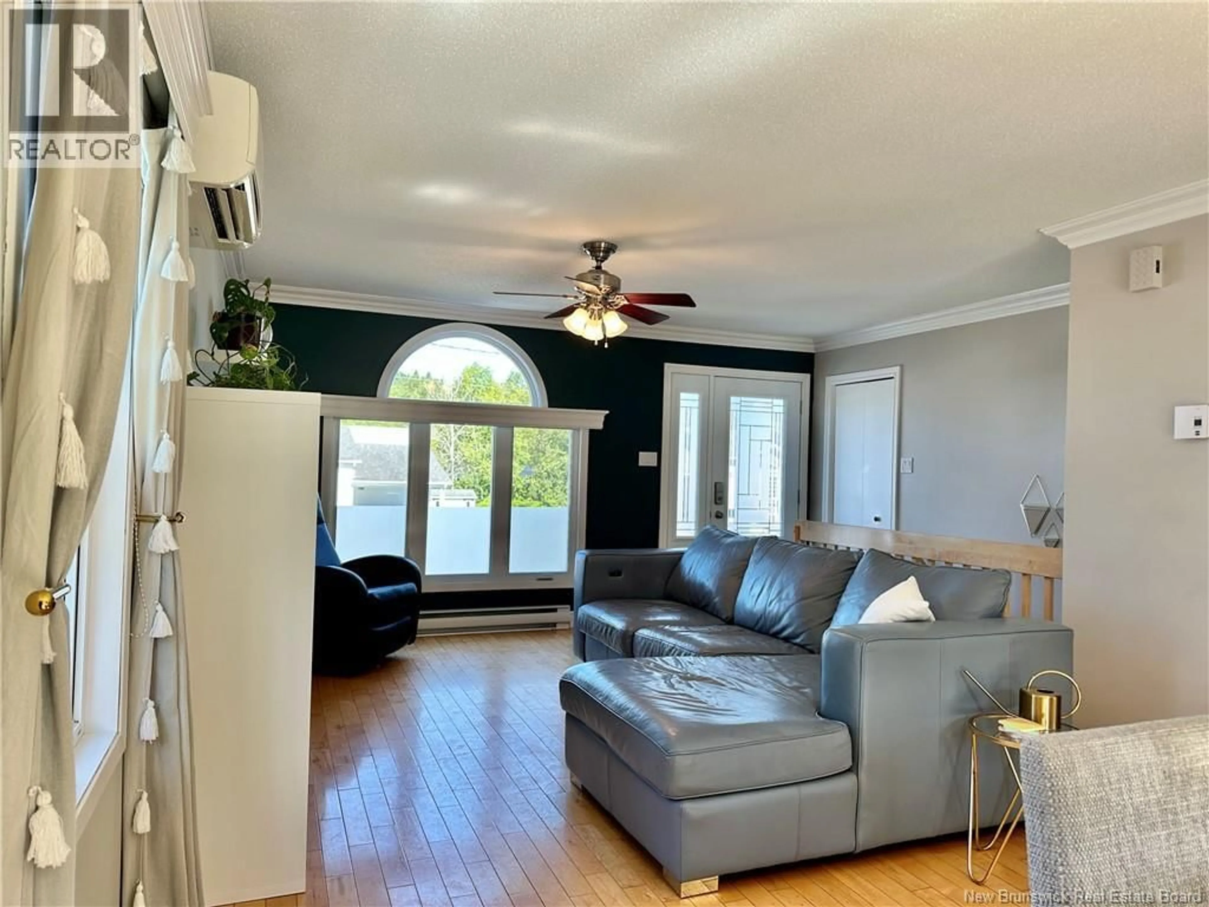 Living room with furniture, unknown for 121 BELISLE AVENUE, Edmundston New Brunswick E3V4C7